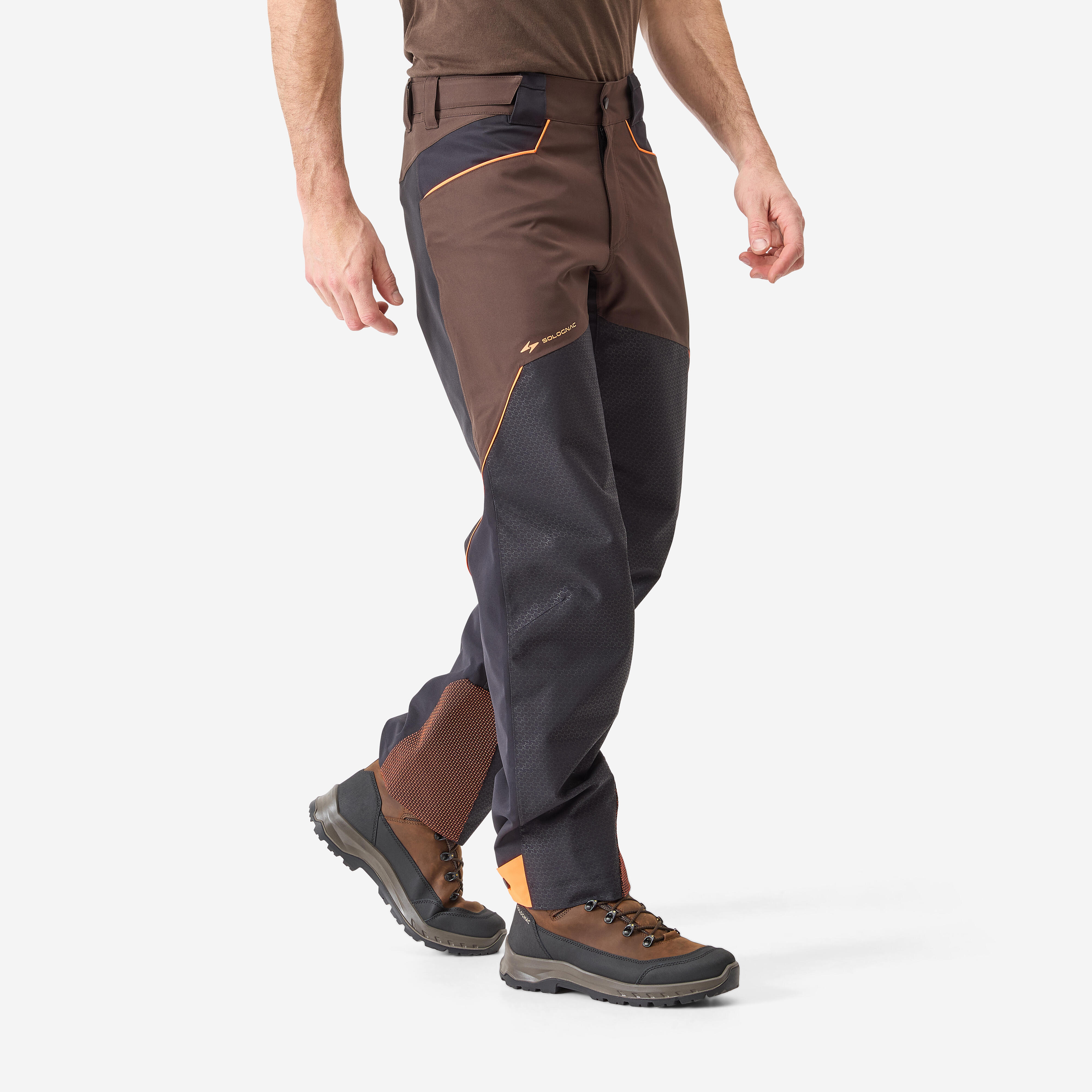 Jagdhose SUPERTRACK 500 wasserdicht strapazierfähig braun
