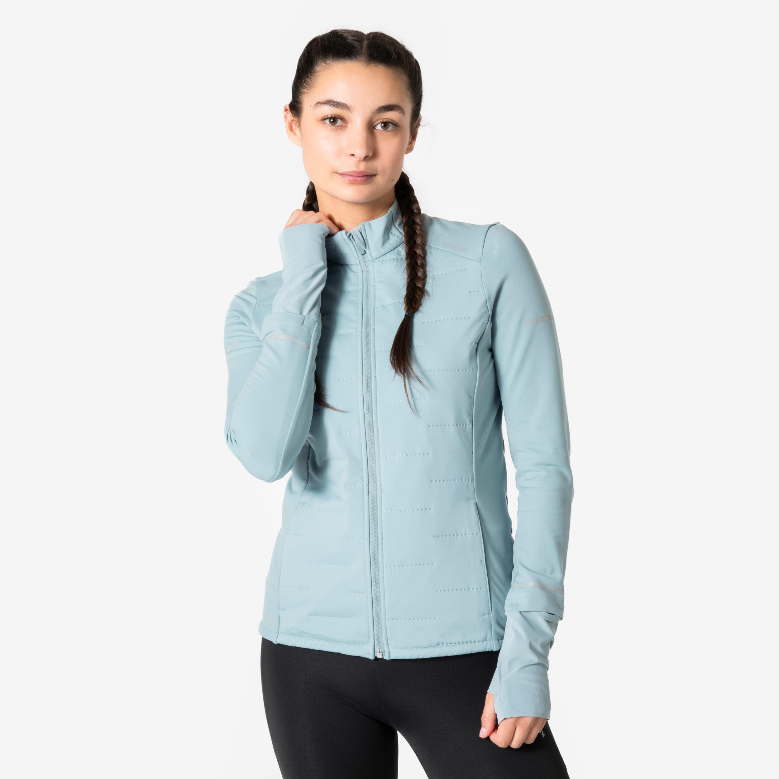 Laufjacke Damen - Warm blau