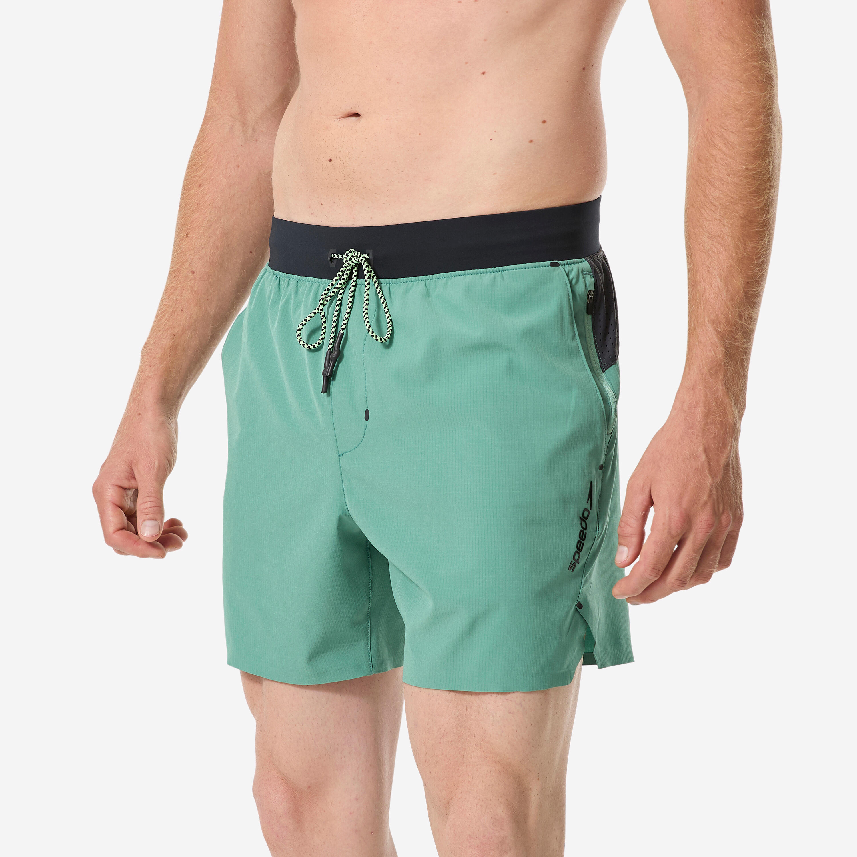 Badeshorts Herren - Watershort grün