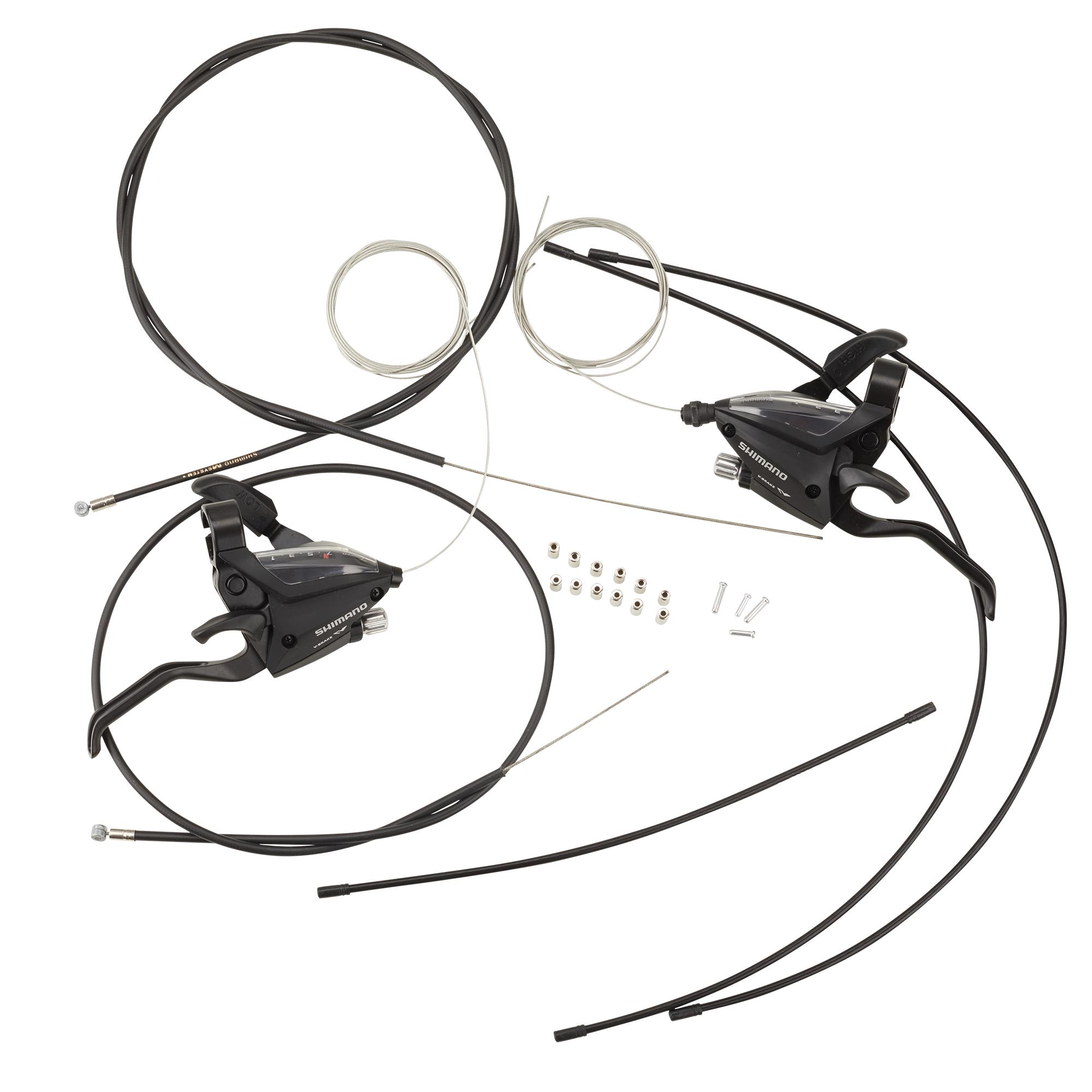 Brems-/Schalthebelkombination Shimano ST-EF500 3 × 7