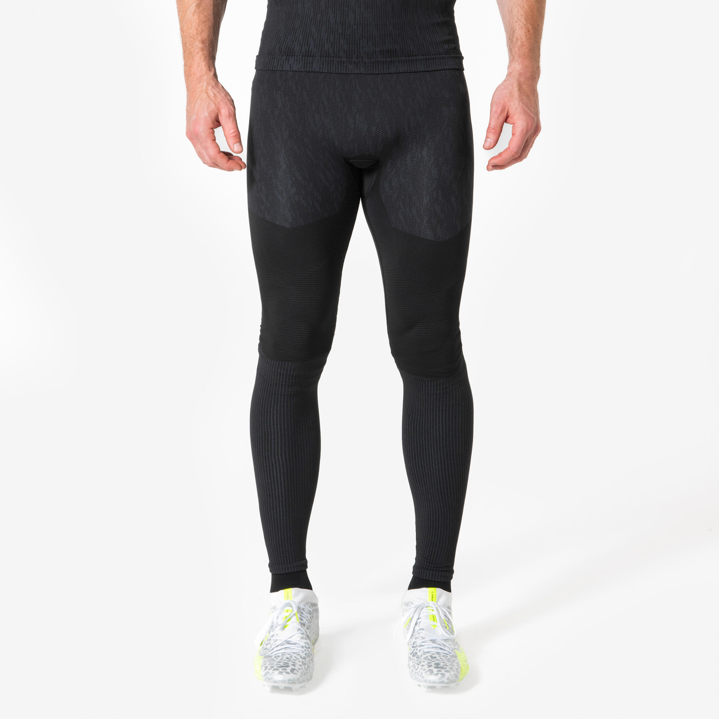 Damen/Herren Fußball Unterziehhose - Keepdry schwarz