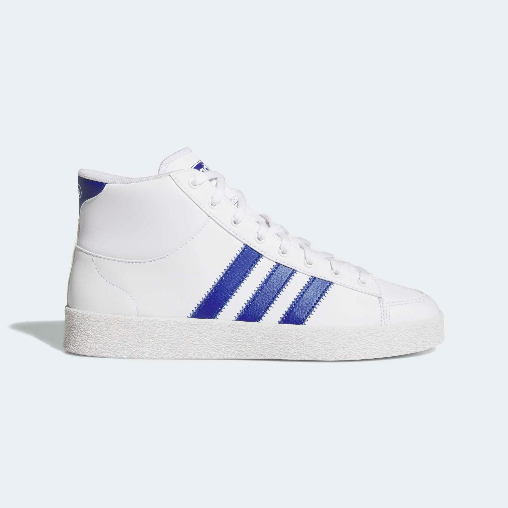 ADIDAS Fitnessschuhe Sneaker Herren - Jump Hook weiß/blau