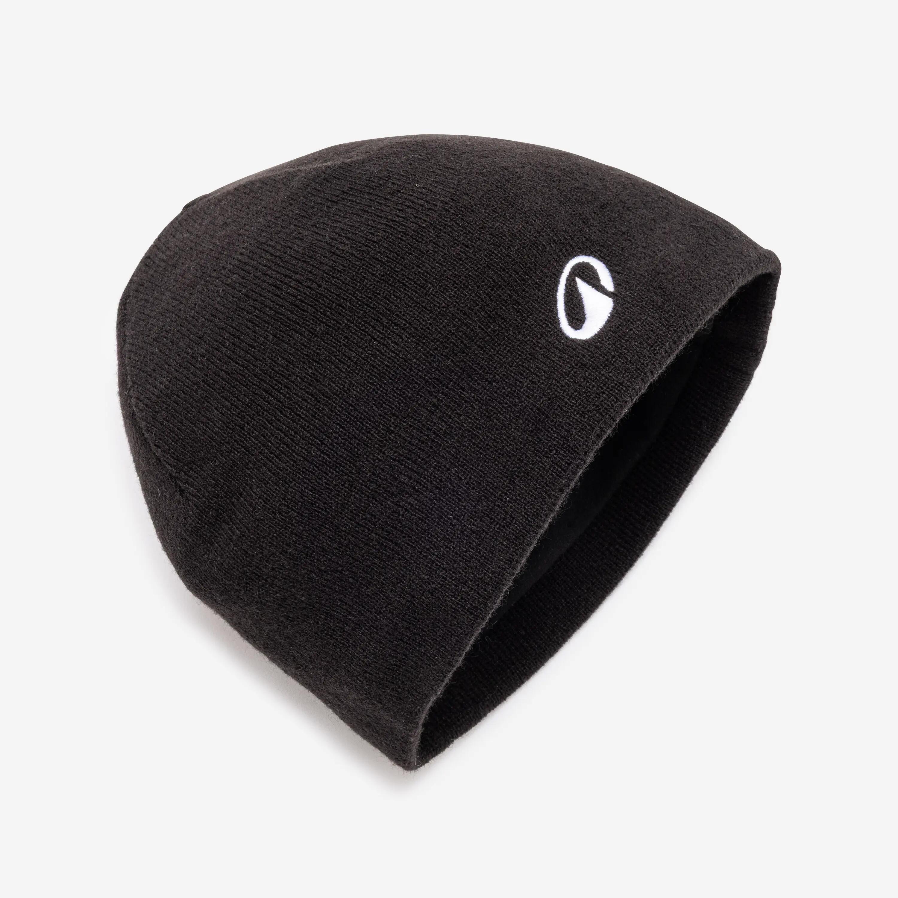 Kinder Fußball Mütze - Keepwarm schwarz