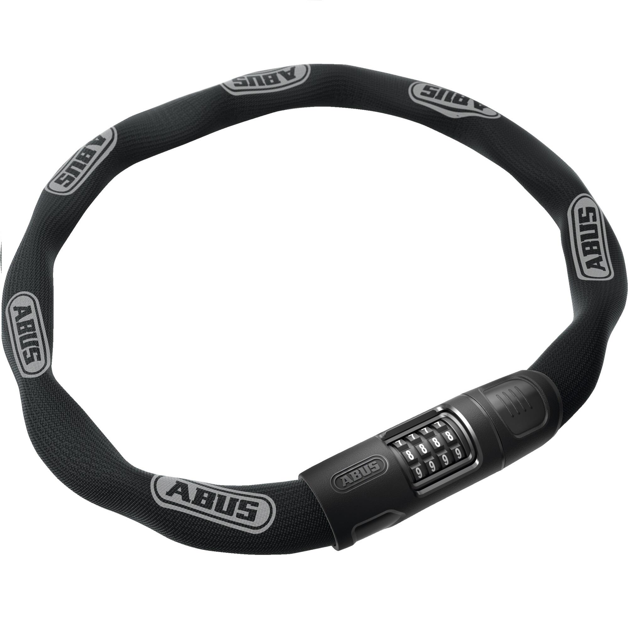 Fahradschloss Kettenschloss mit Code ABUS 8808C/110 schwarz