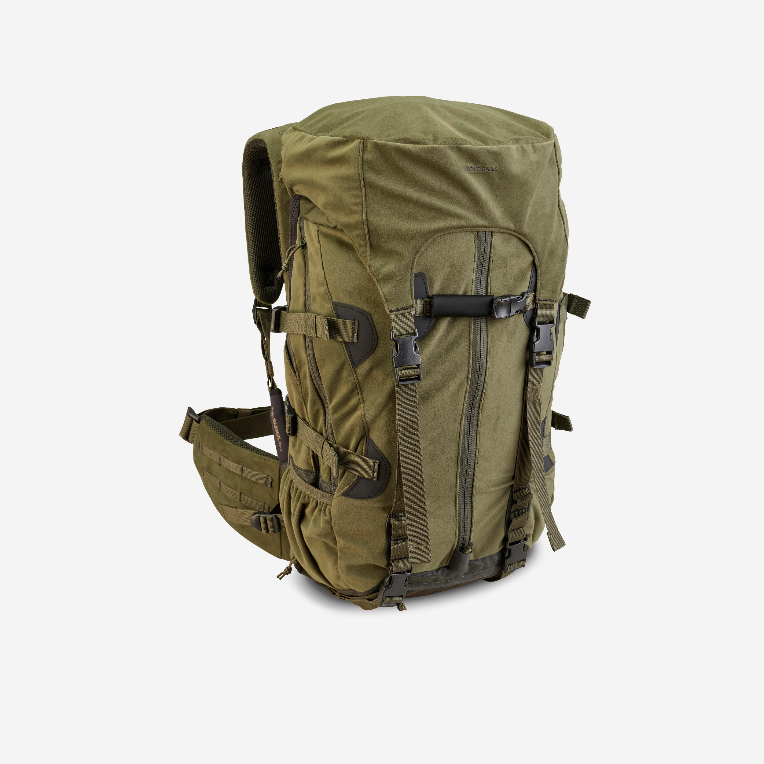 Jagdrucksack Big Game 45/90 l erweiterbar geräuscharm grün