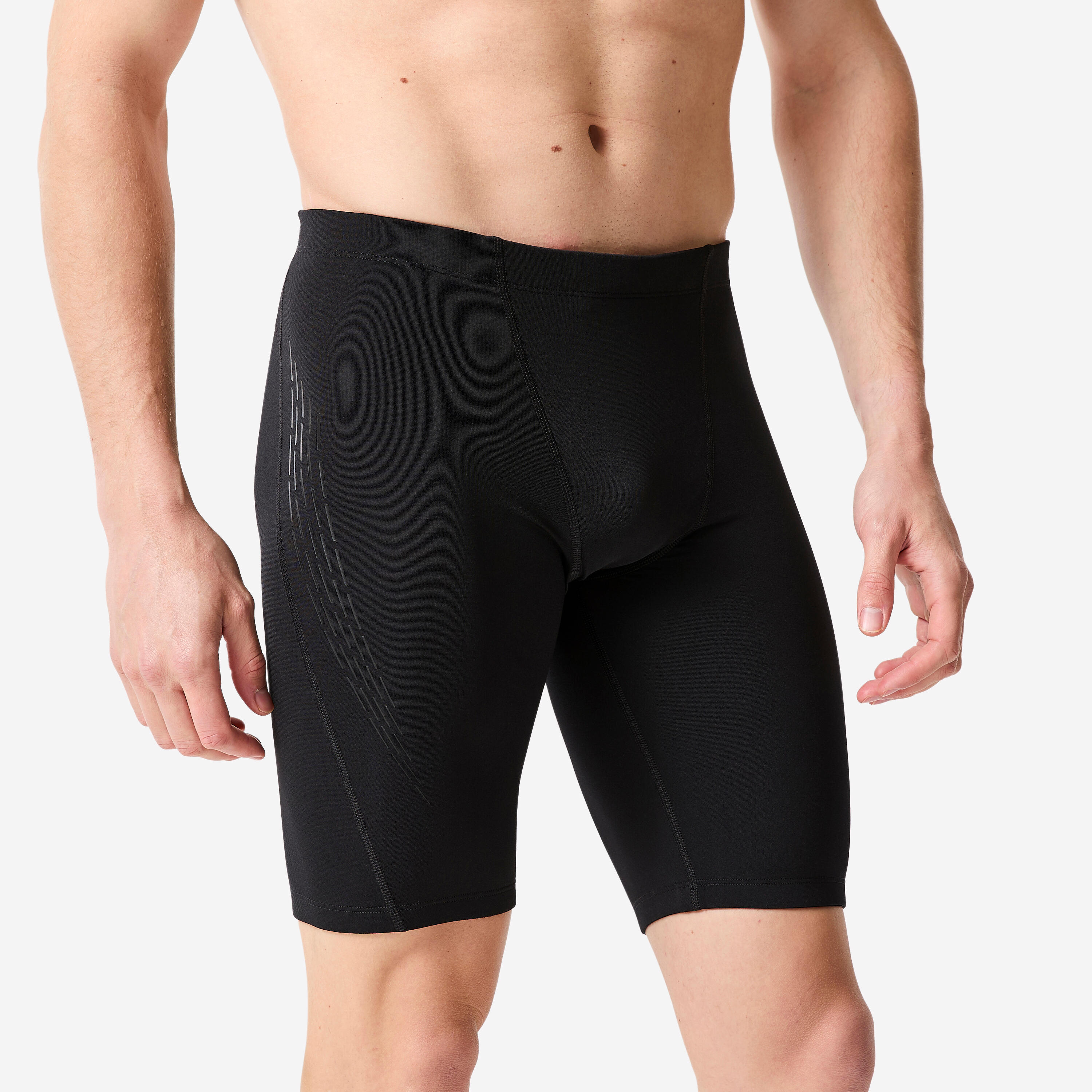 Badehose Jammer Herren - 500 Fiti schwarz