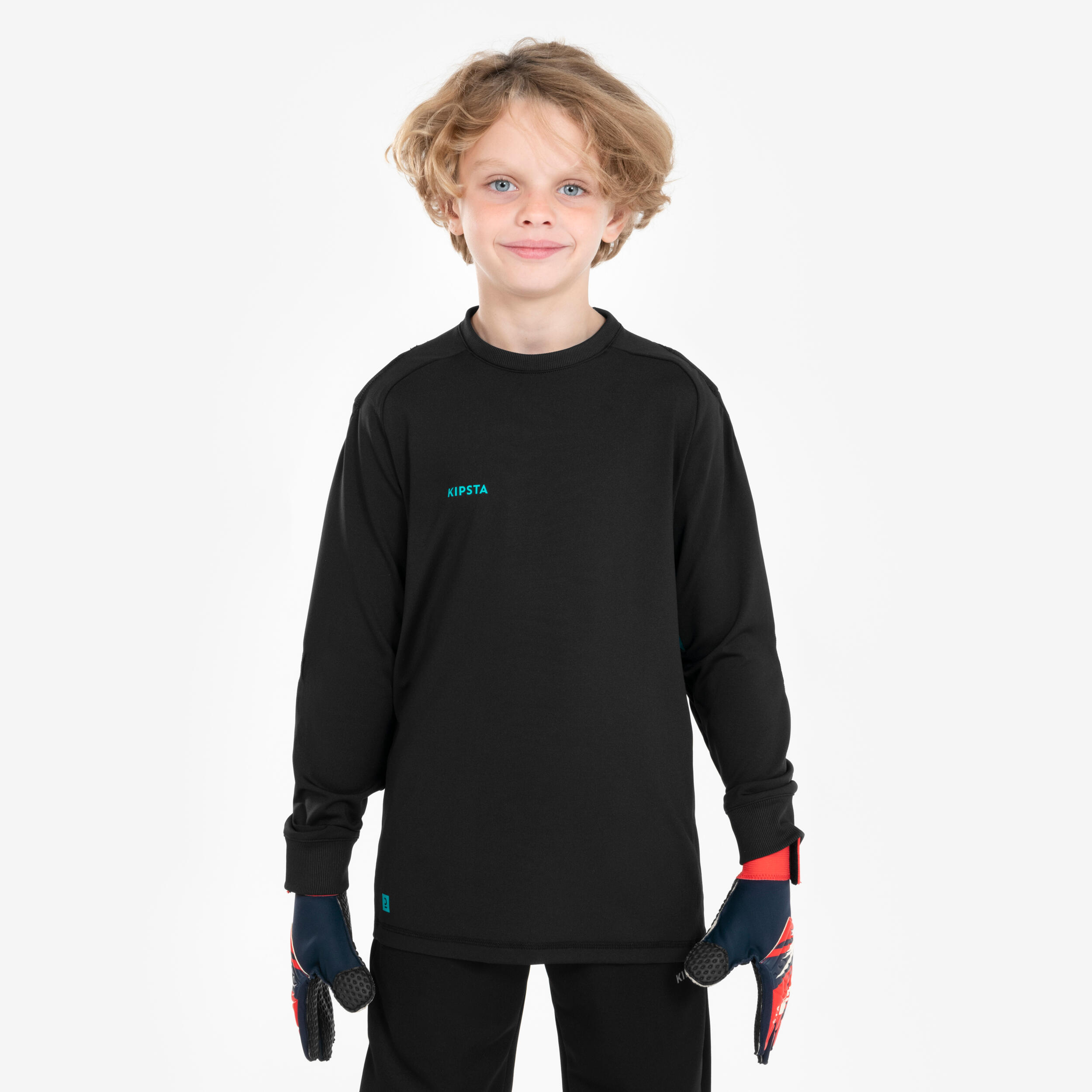 Kinder Fußball Torwarttrikot - F100 schwarz
