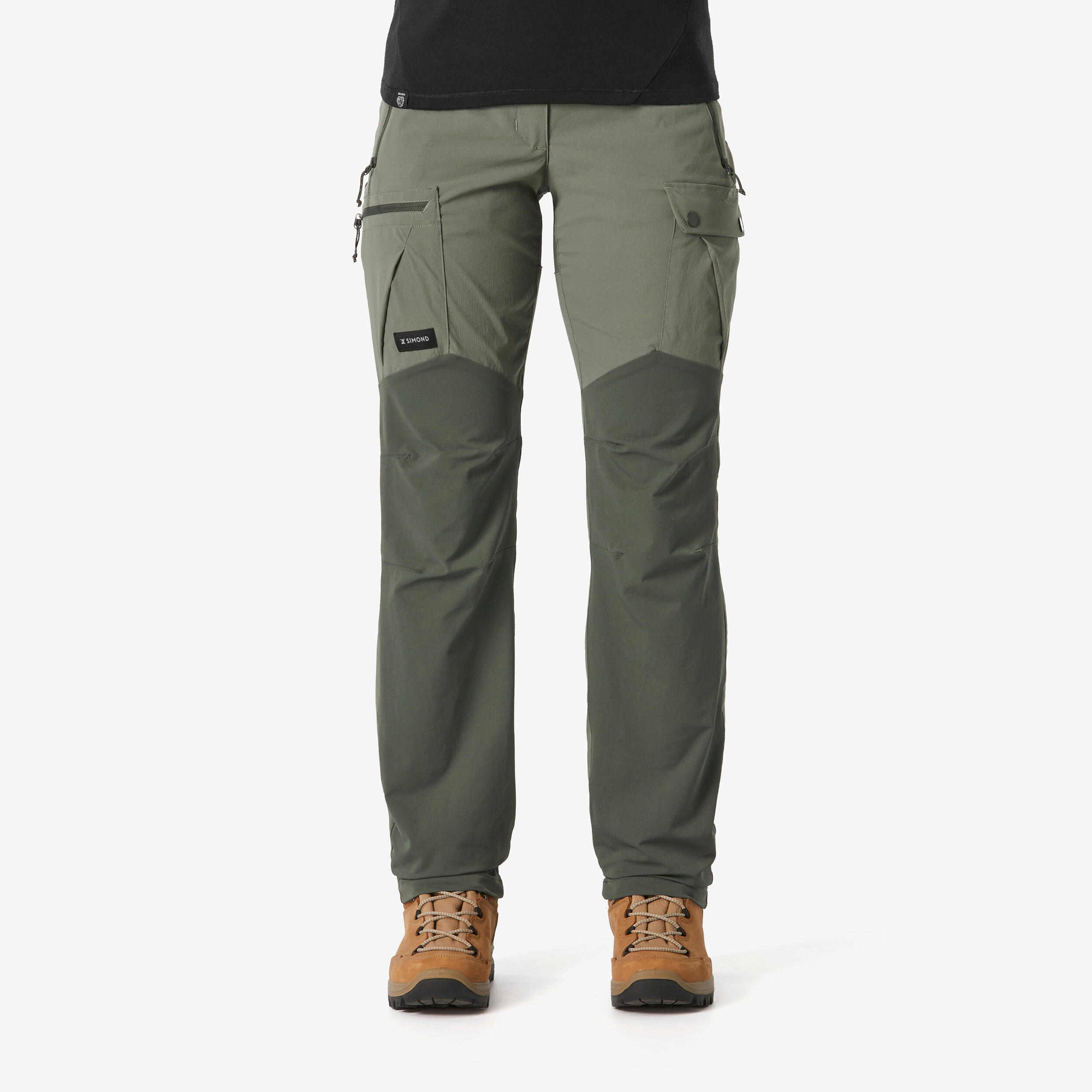 Trekkinghose Damen - Xplore khaki