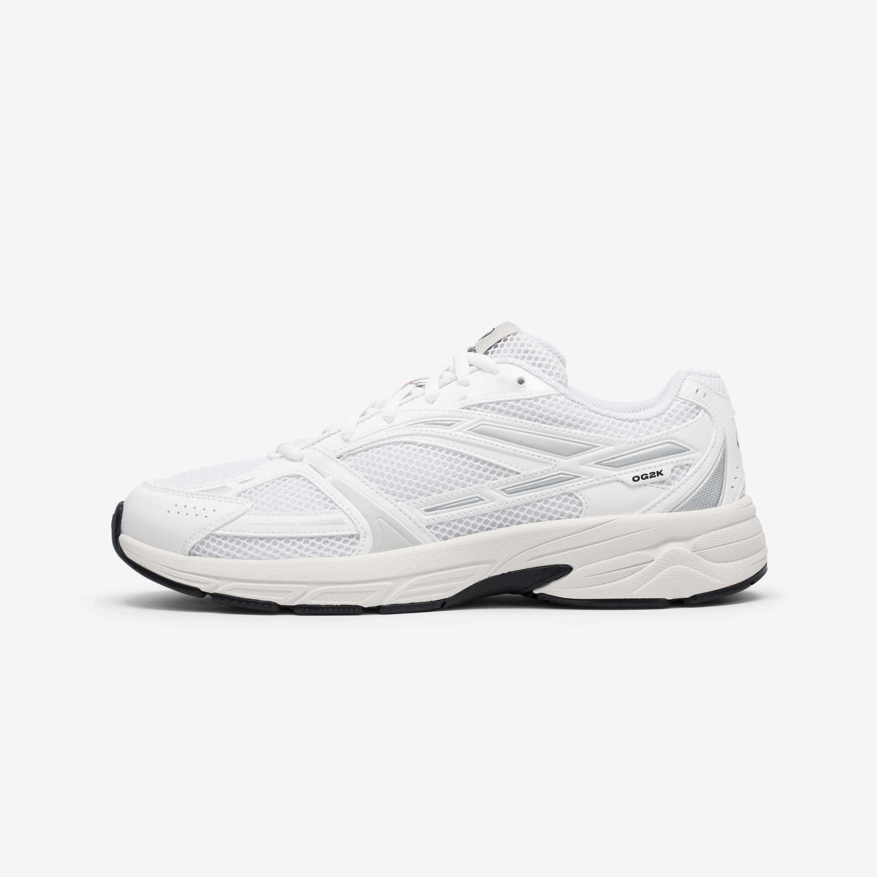 Fitnessschuhe Sneaker Damen/Herren - OG2K weiß/silber