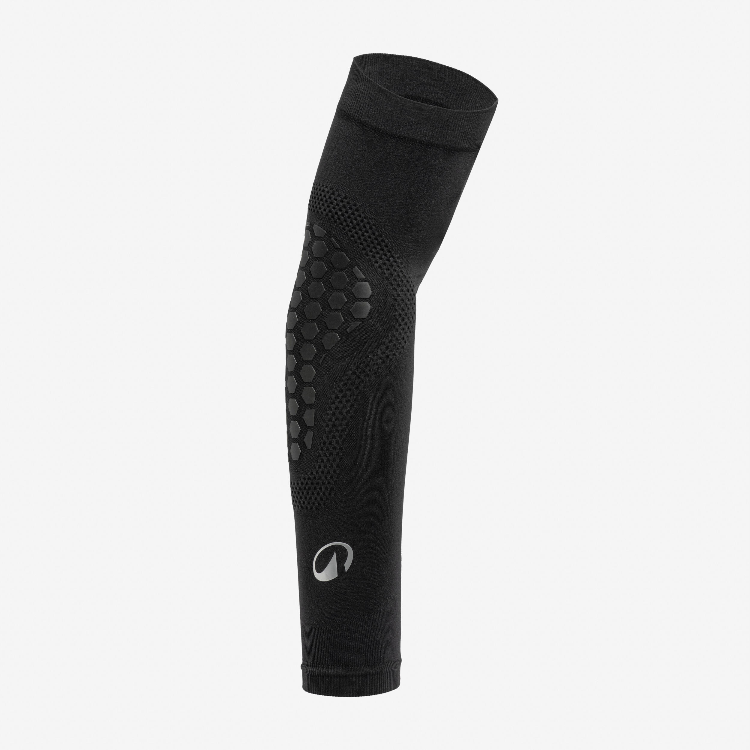 Damen/Herren Basketball Armsleeve Ellenbogenschoner - Seemless schwarz