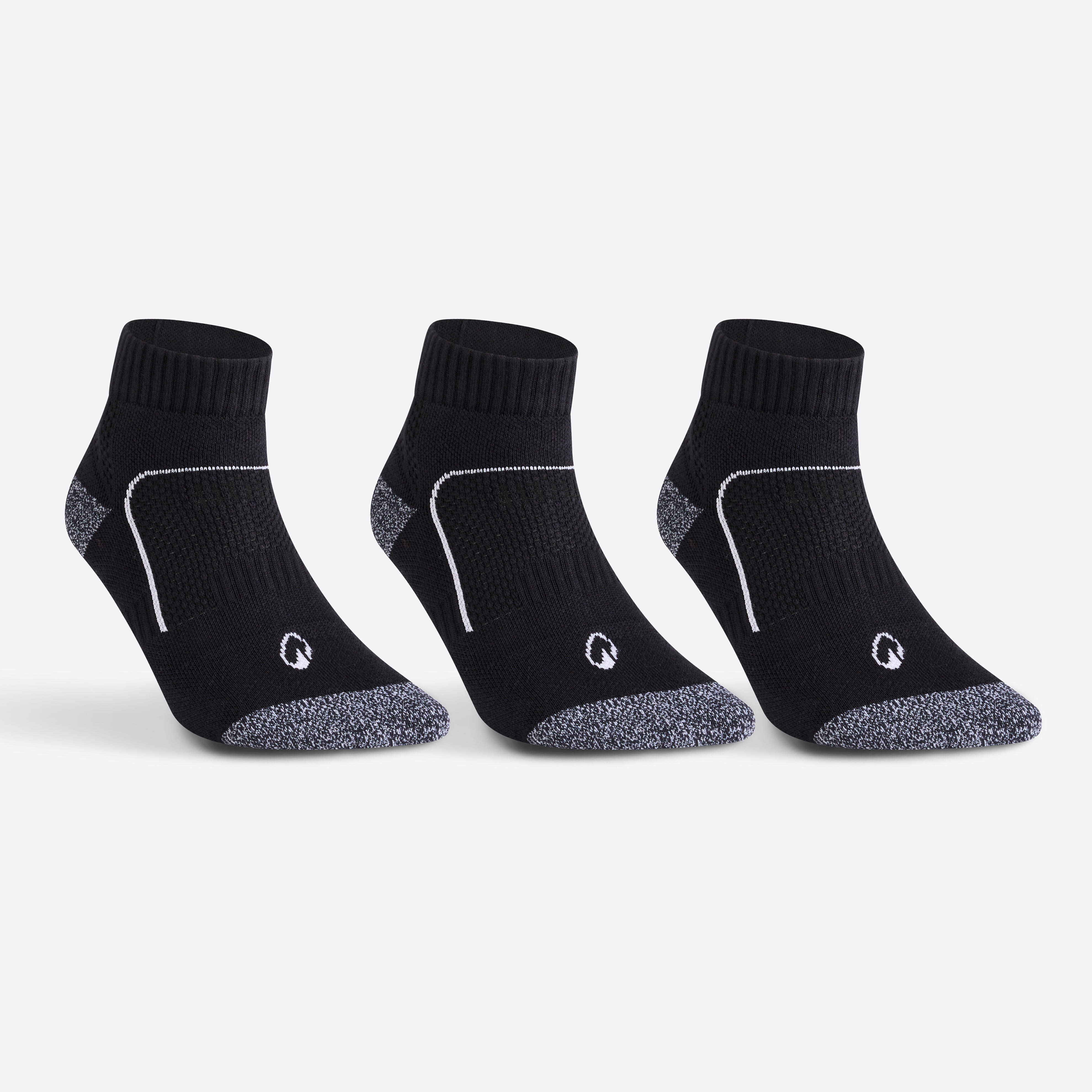 Tennissocken Mid 3er Pack - RS900 schwarz/weiß