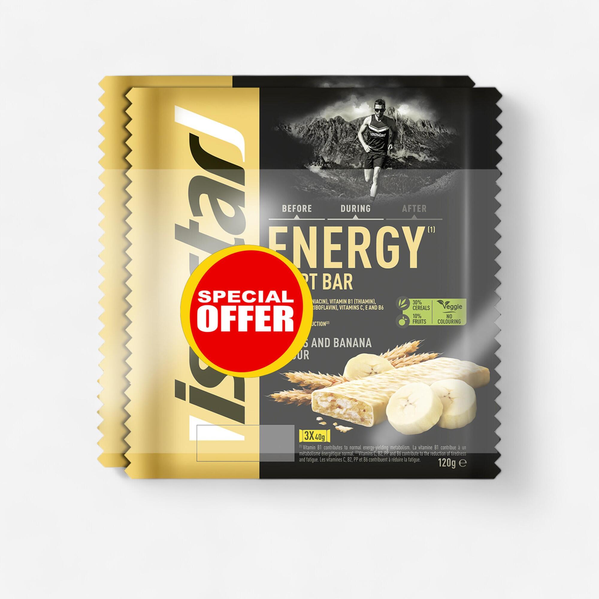 Energie-Riegel Isostar ENERGY SPORT BAR Banane 6×40 g