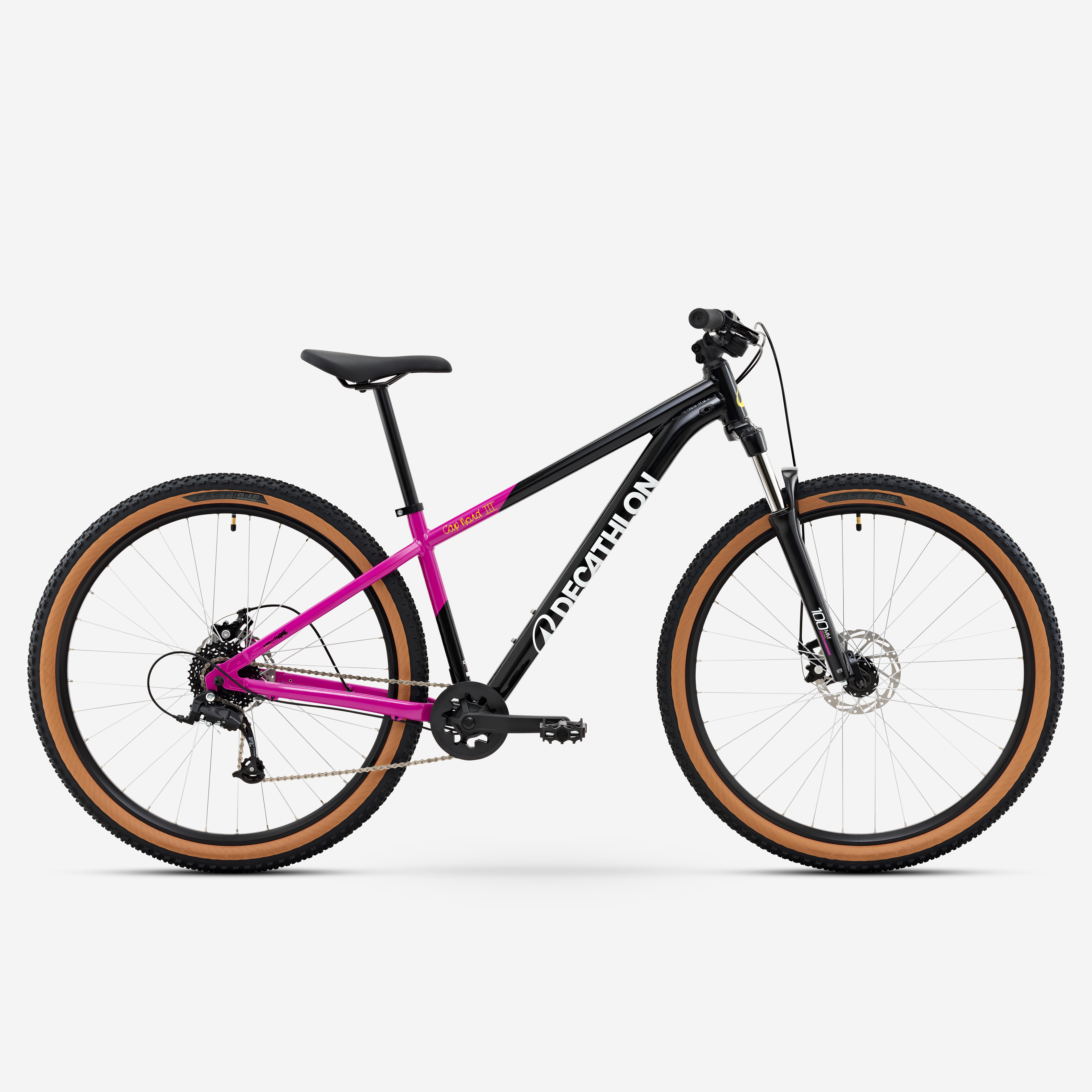 Mountainbike Hardtail 29" Expl 100 50. Geburtstag schwarz