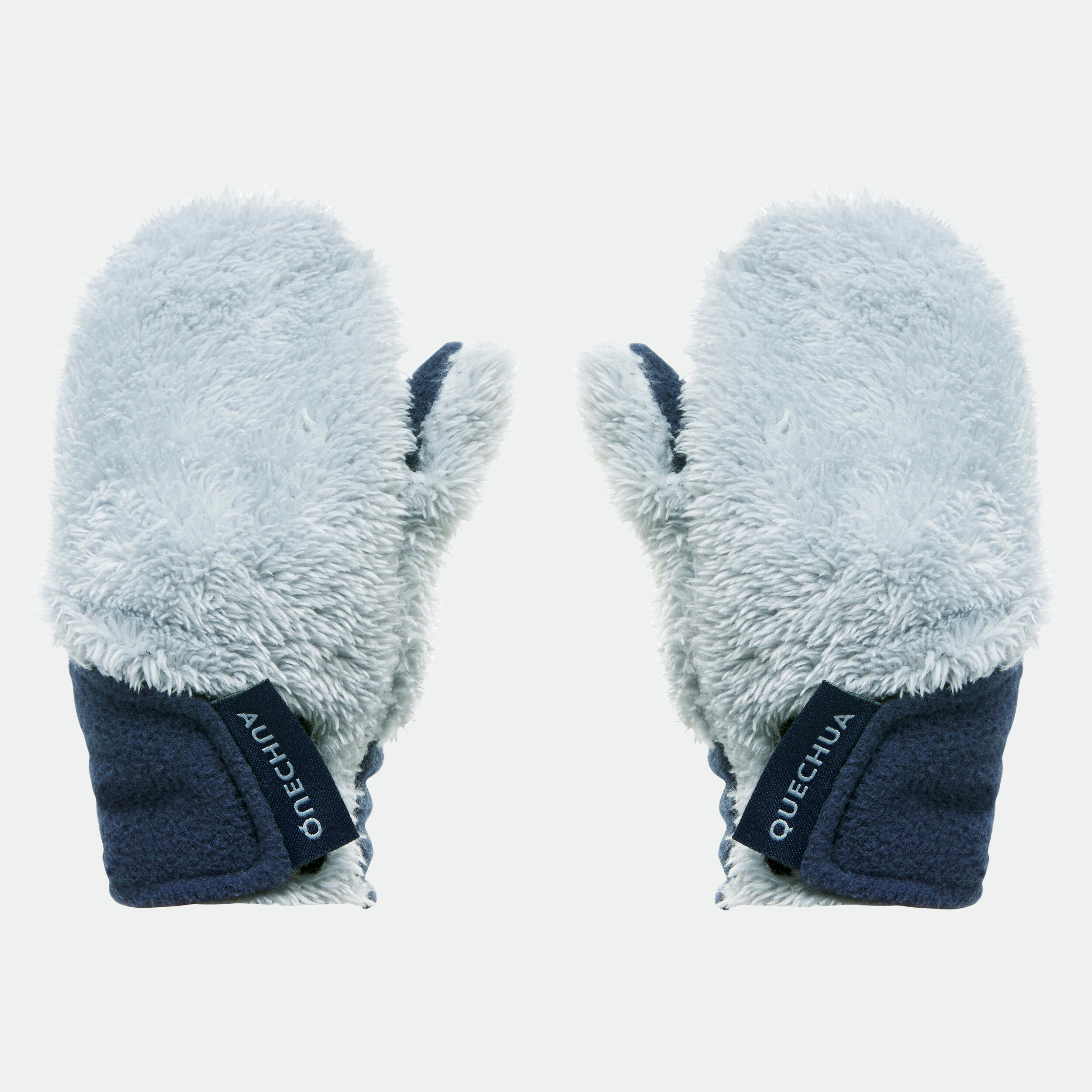 Fäustlinge Kleinkinder 18 Monate–4 Jahre Fleece - Hike100 blau