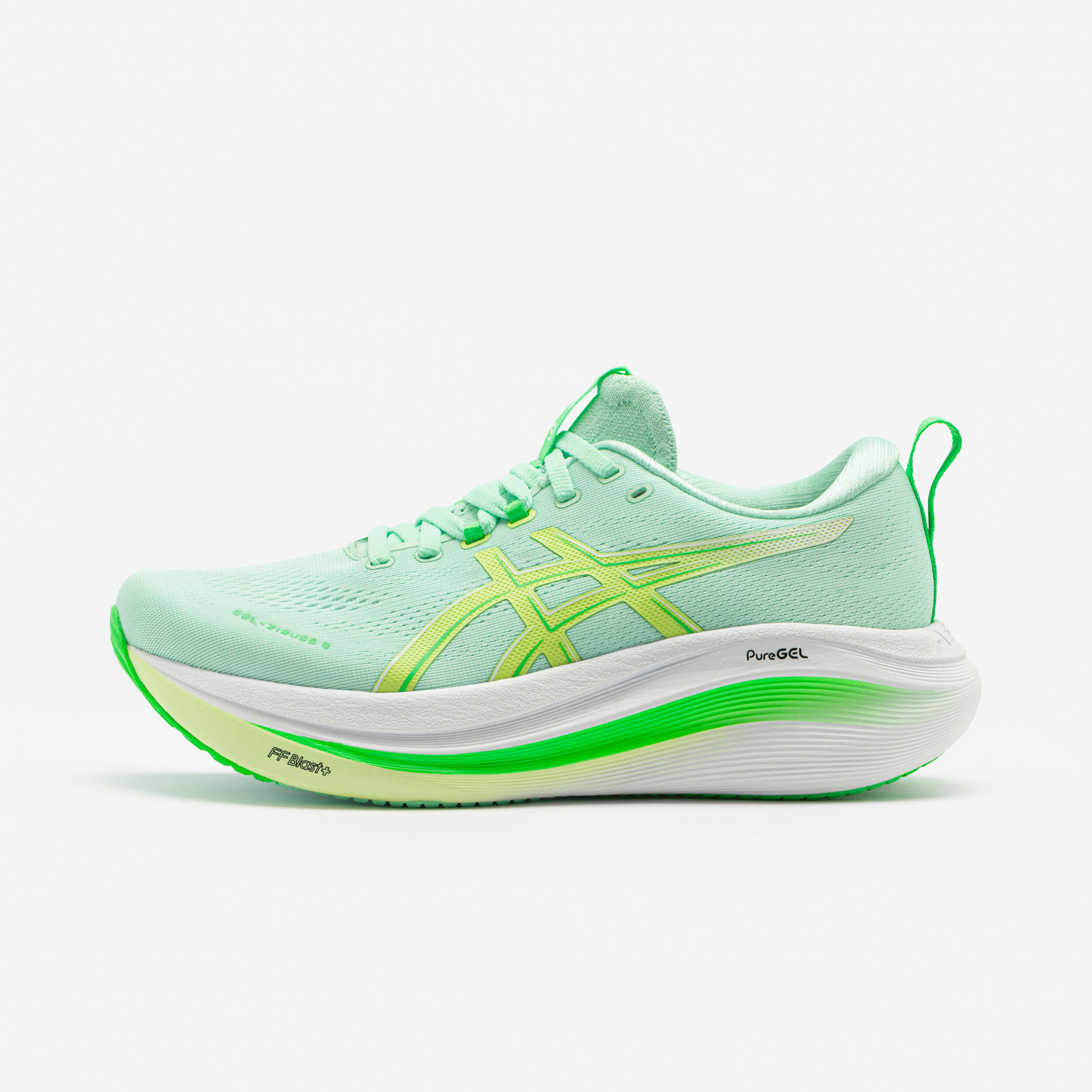 Laufschuhe Damen Asics - Gel Ziruss 9 grün