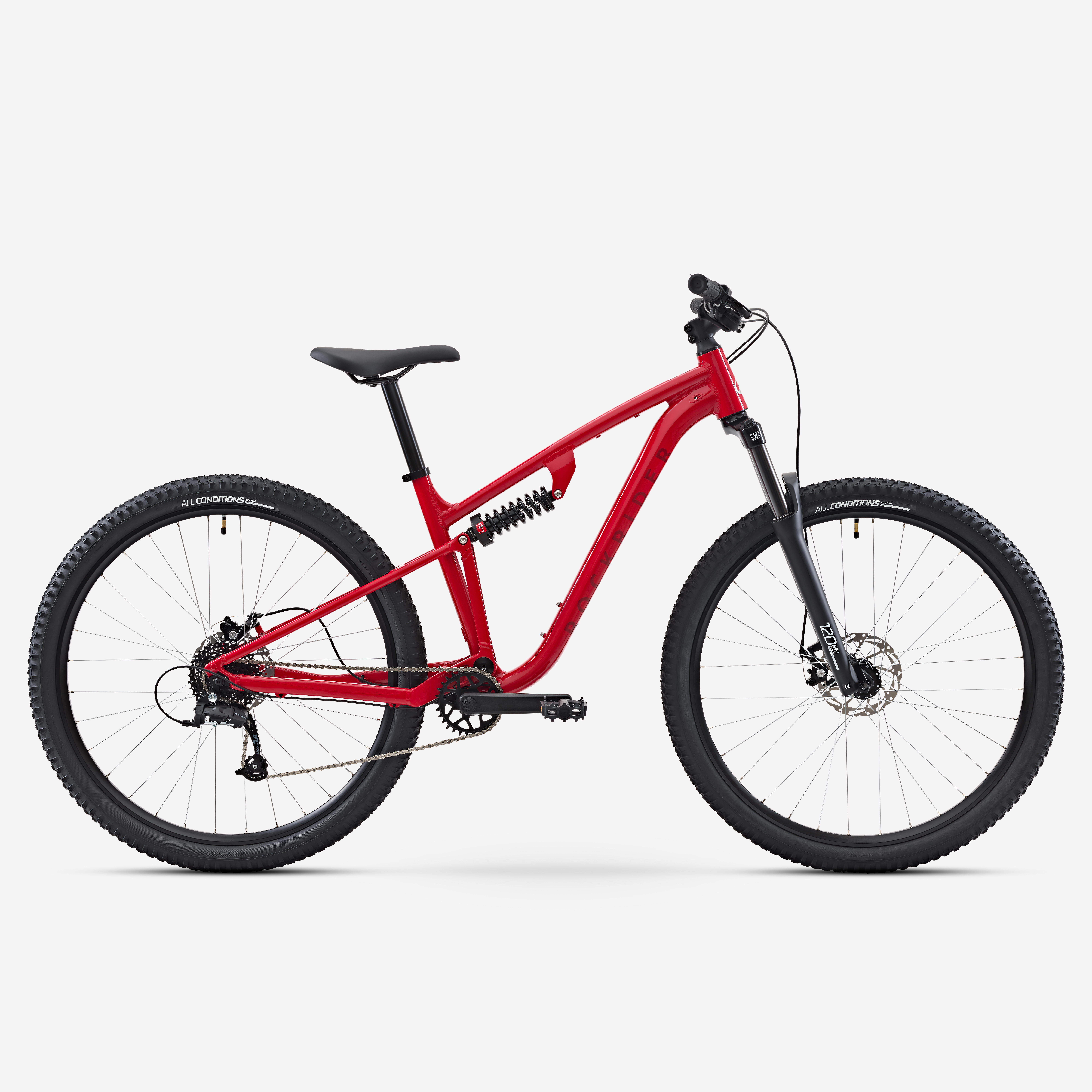 Mountainbike Expl 100 S 29 Zoll rot