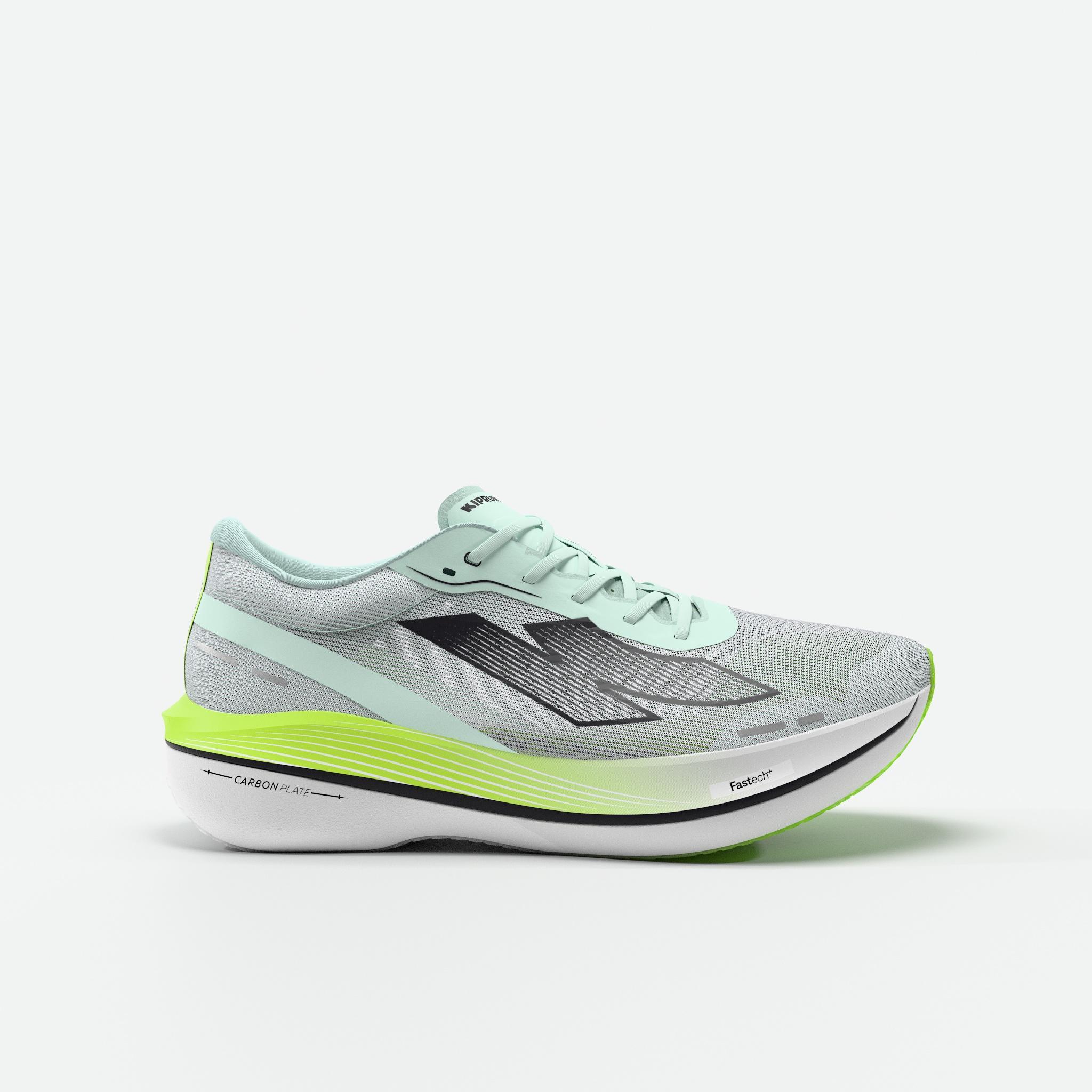 Laufschuhe Herren Carbon - Kipstorm Challenger grün/gelb