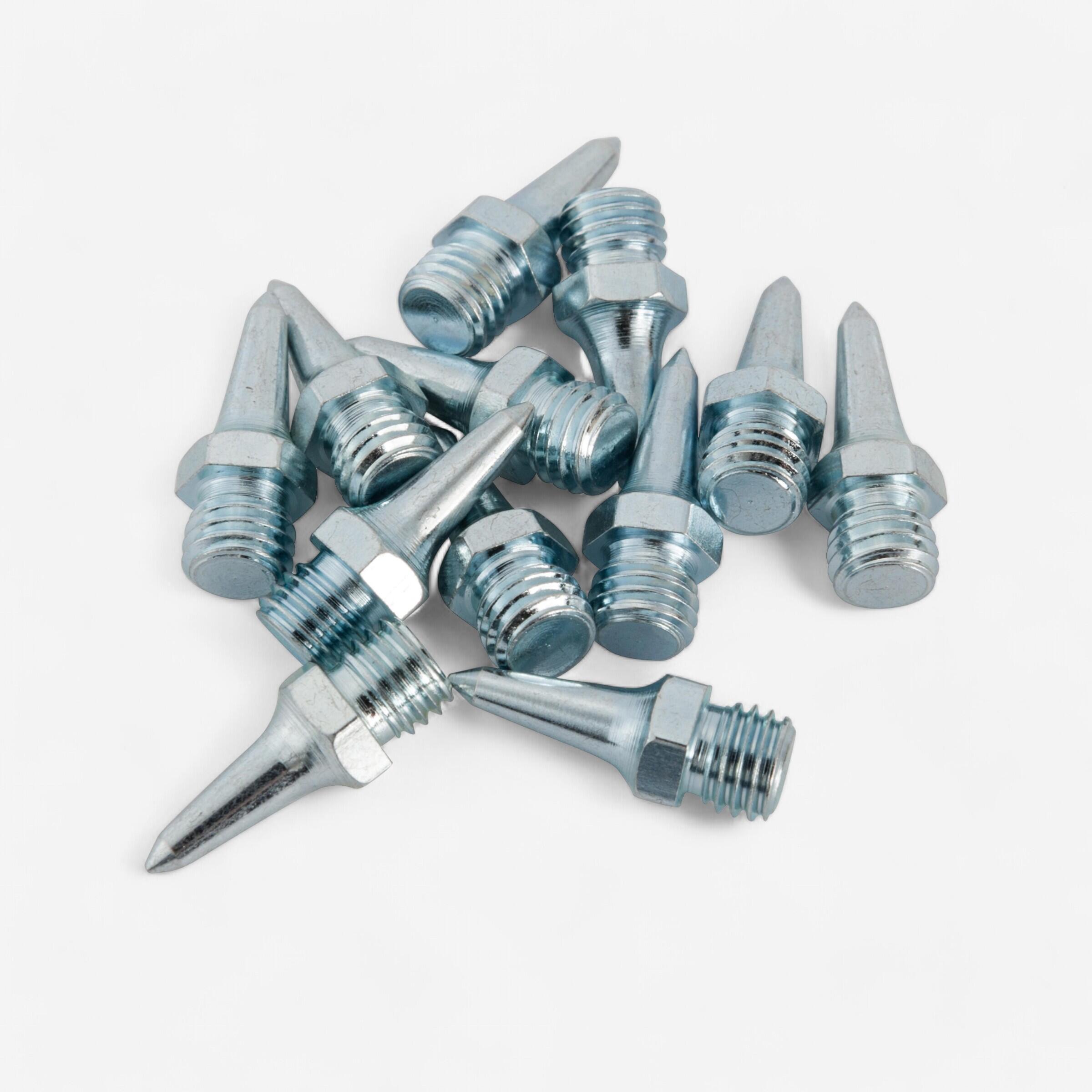 Spikes-Set sechseckig 12 mm für Leichtathletikschuhe