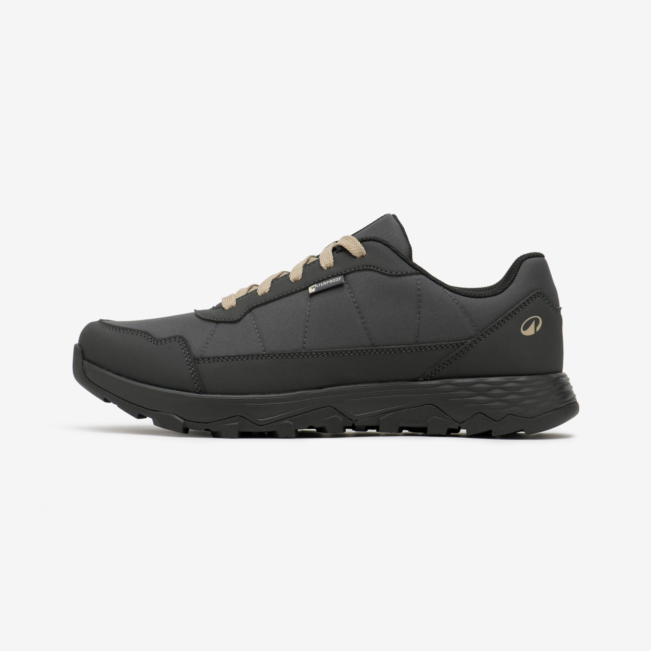 Wanderschuhe Herren wasserdicht - NH100 WP grau
