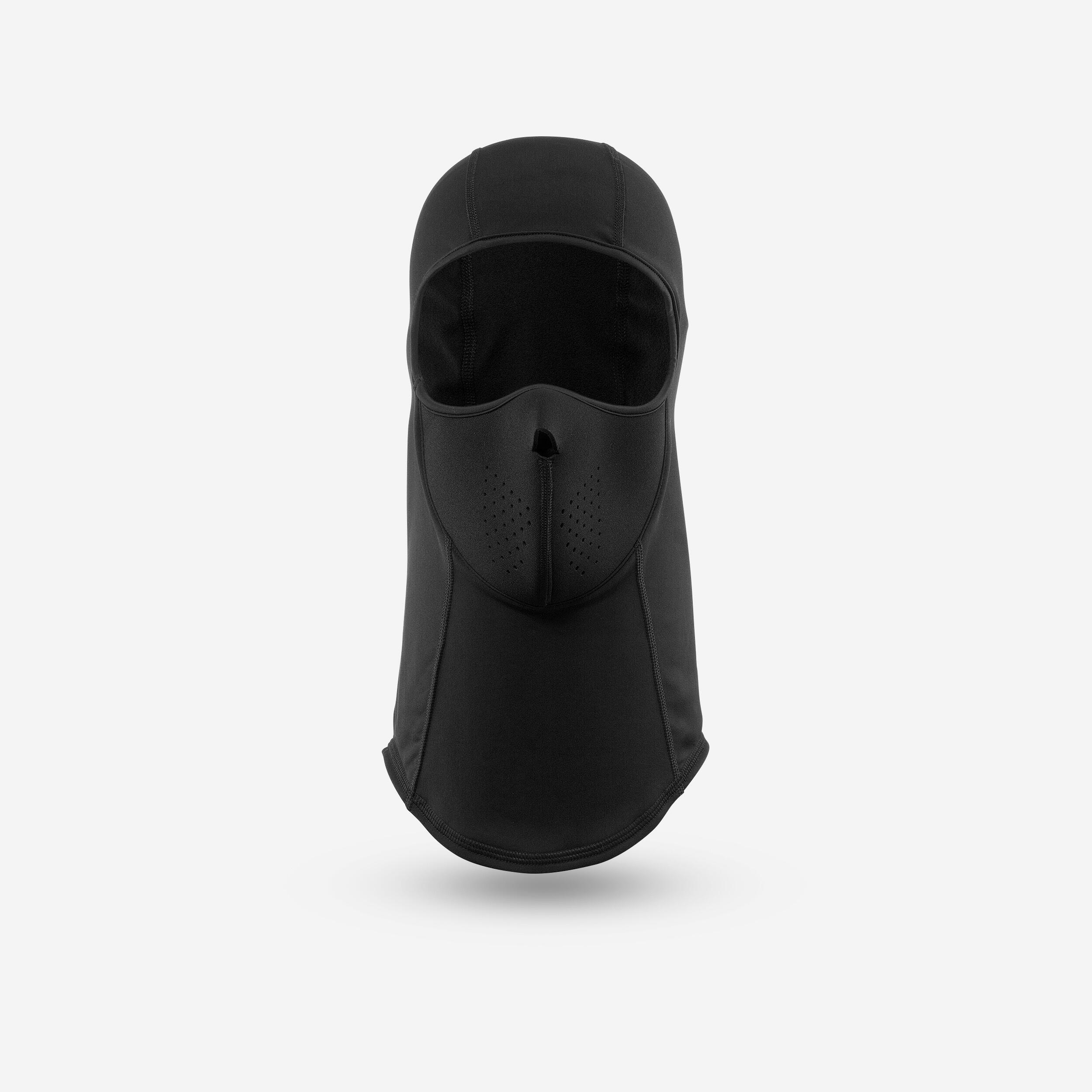 Unterhelmmütze Sturmhaube Erwachsene mit Maske - Poudreuse schwarz