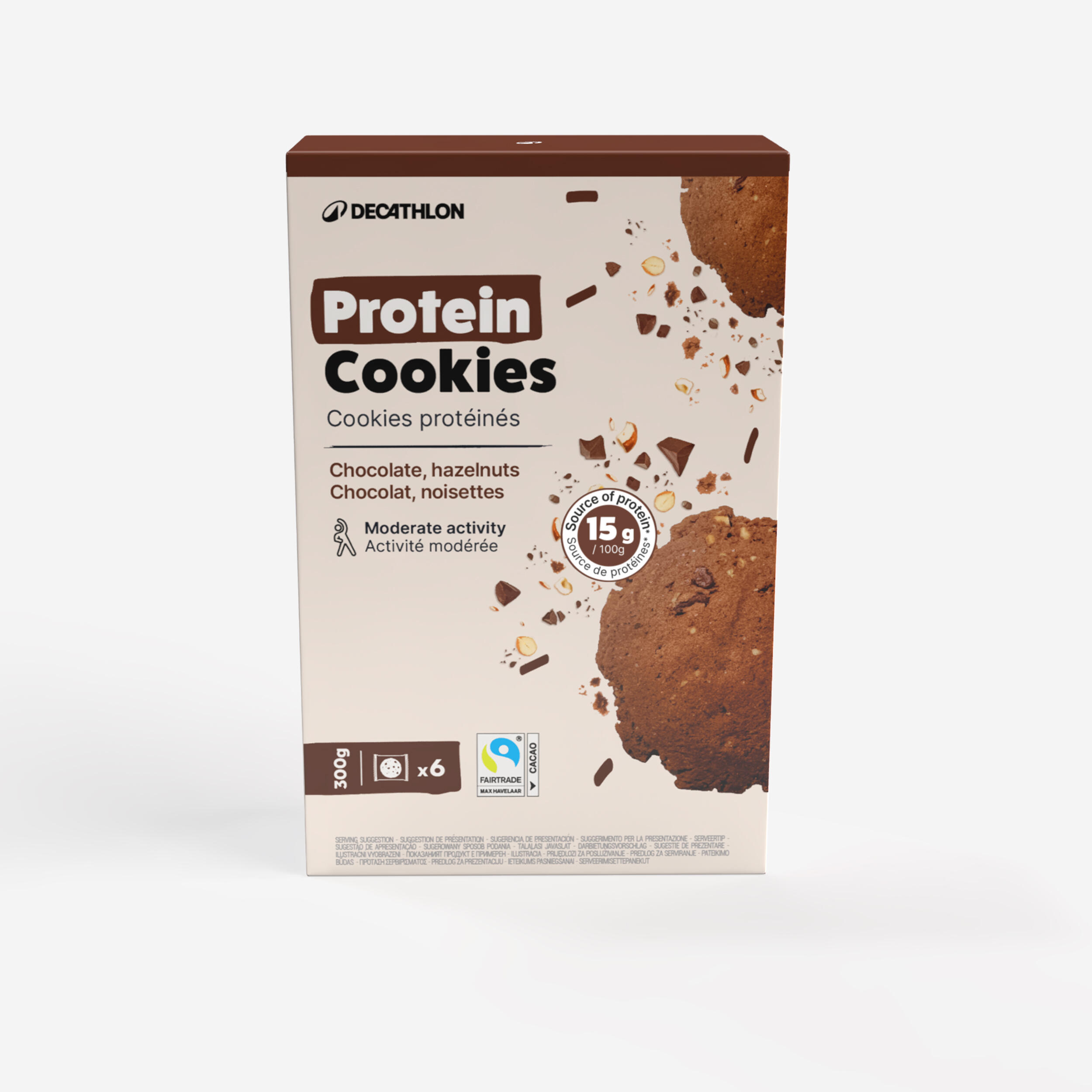 Bio Protein Cookie Schoko/Haselnuss 6 Stück