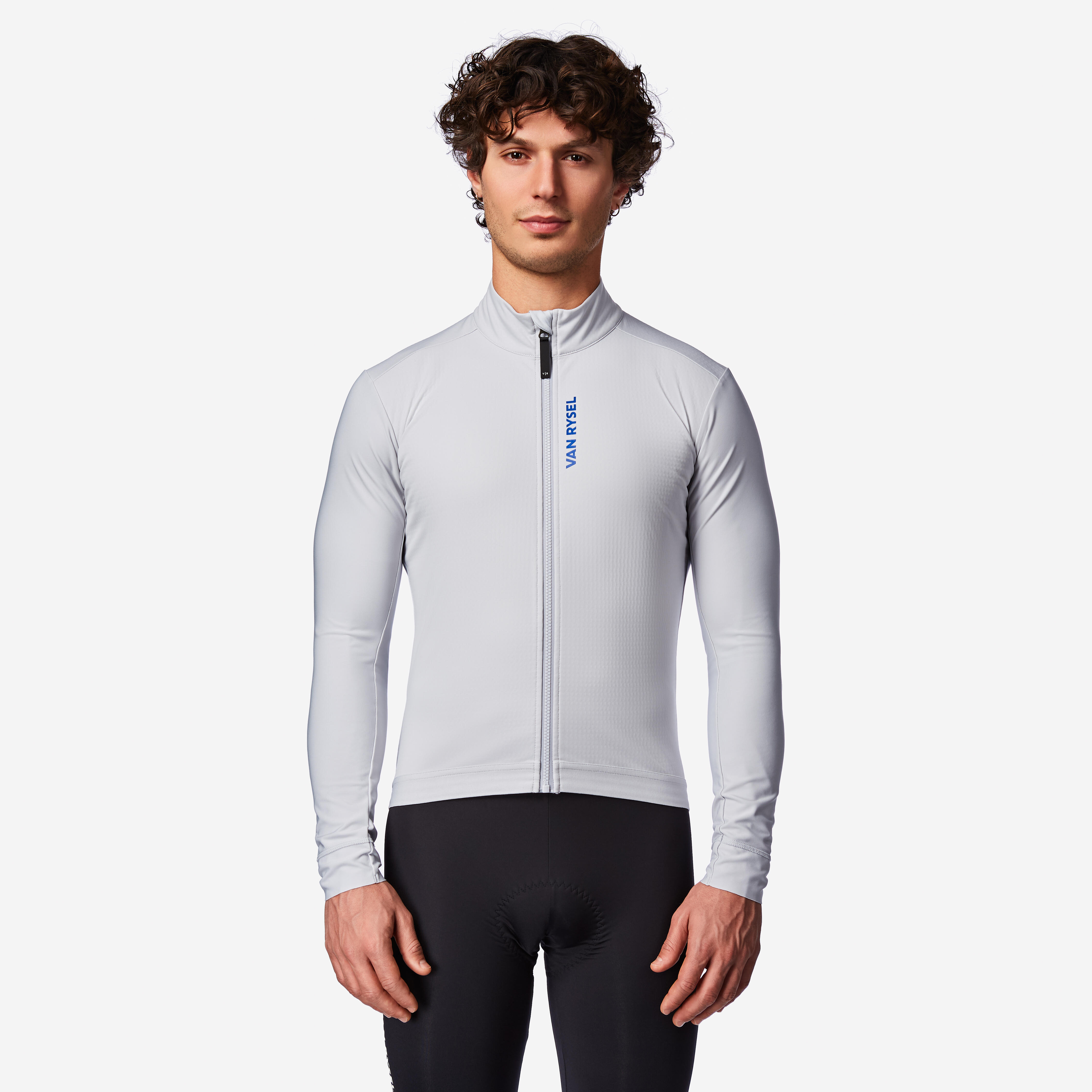 Fahrrad Winterjacke Rennrad „RCR 2“ Herren grau