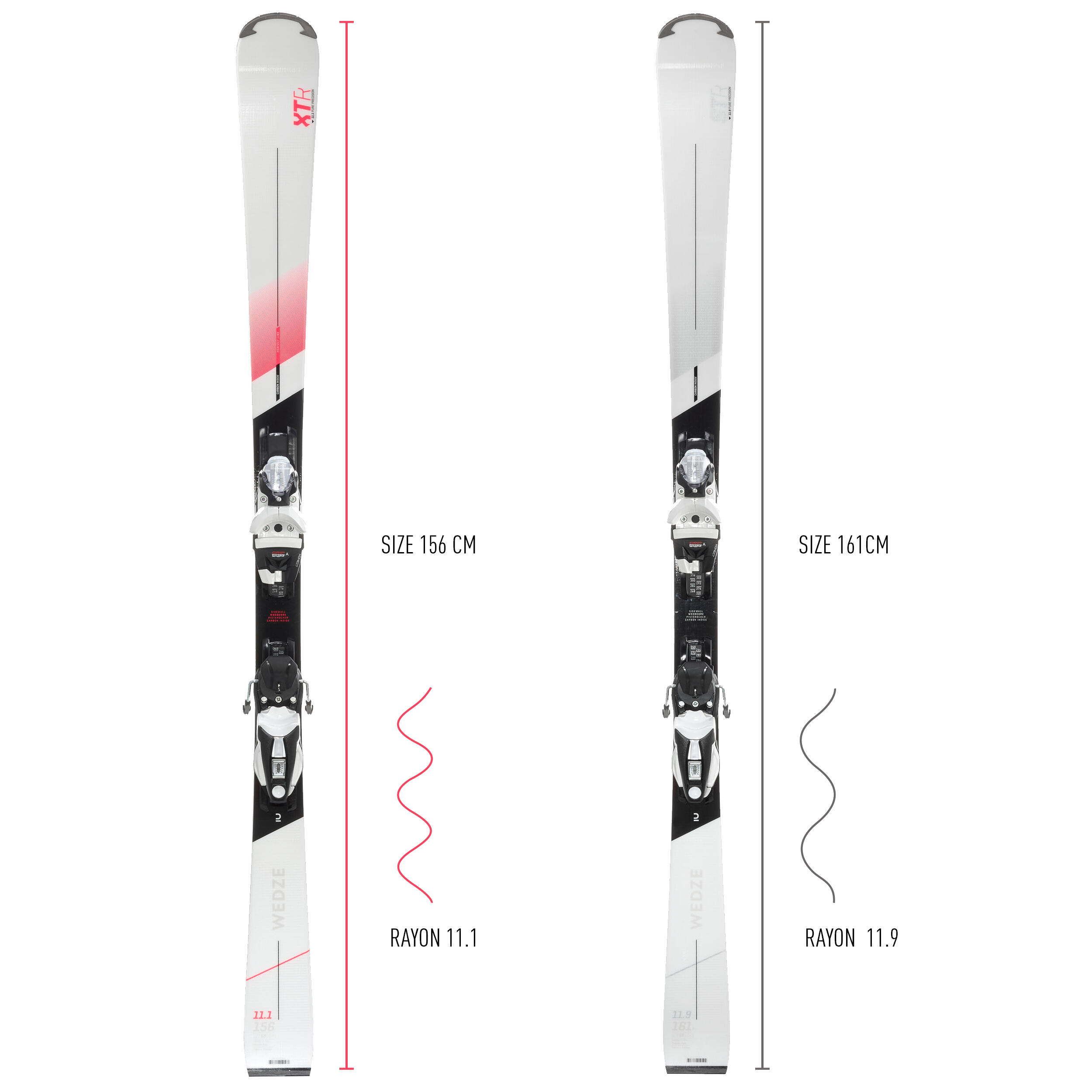 Ski Damen mit Bindung - Boost 900R (preisgünstig, evtl. kleiner optischer Fehler