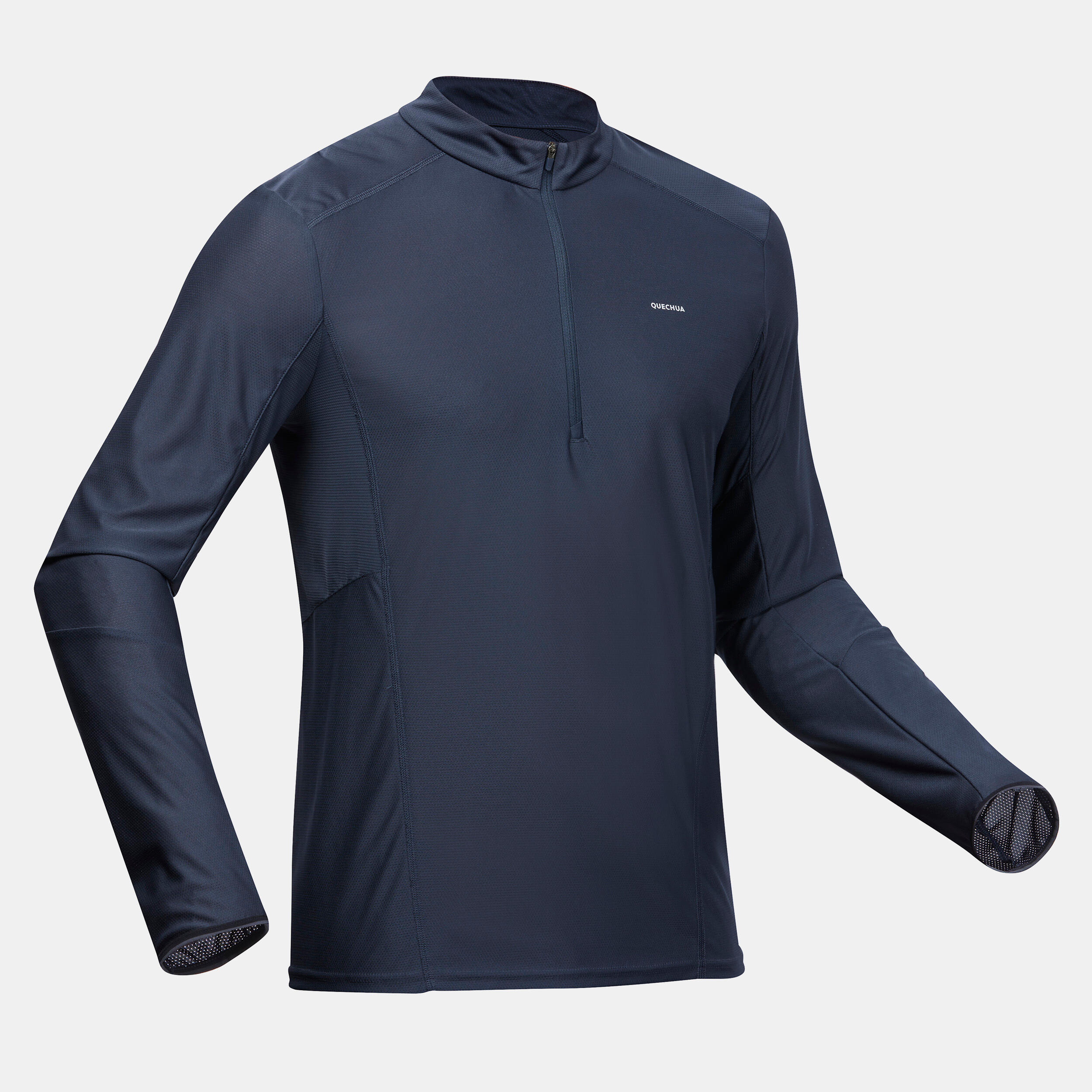 Wandershirt Herren langarm Bergwandern - MH500