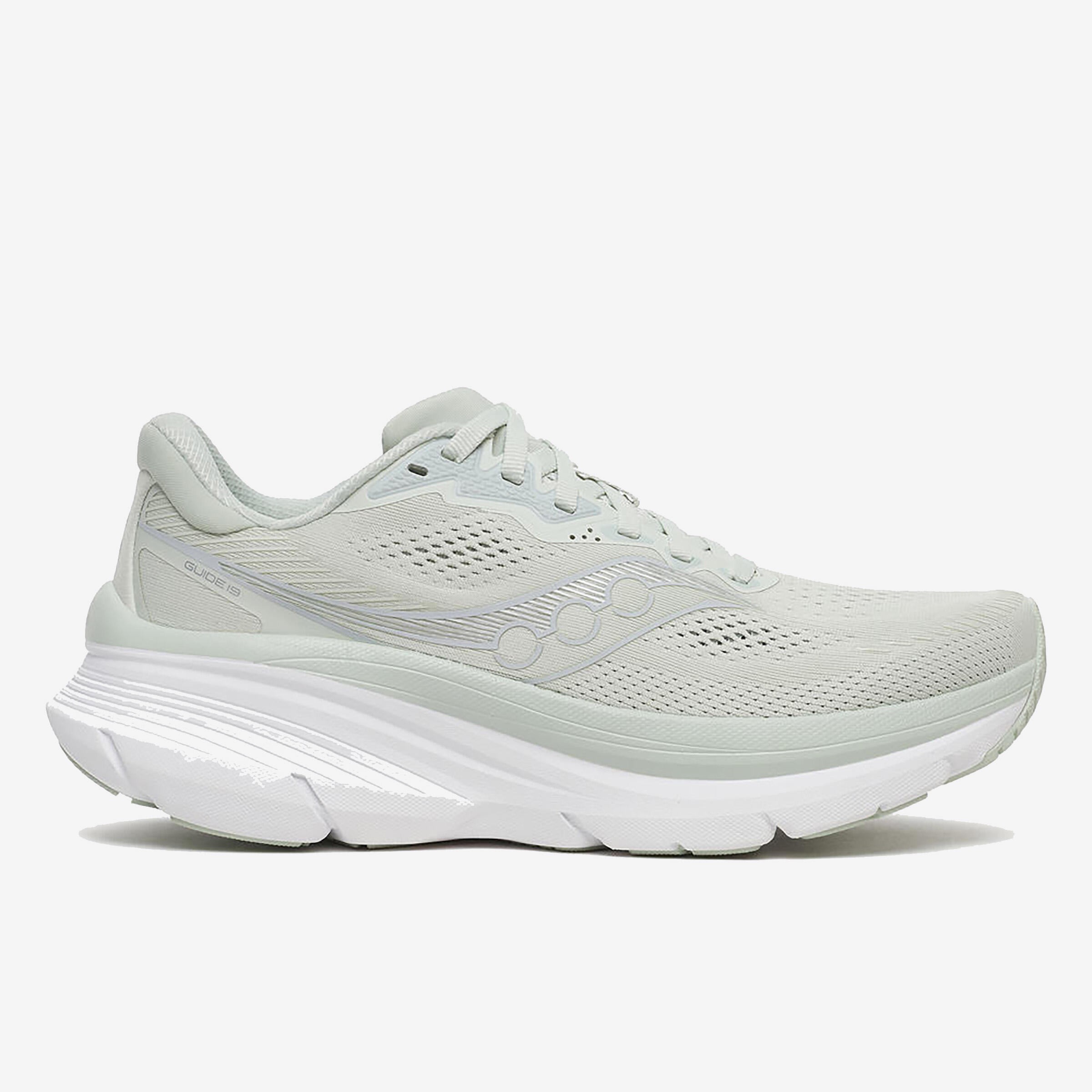 Laufschuhe Straße Damen Saucony - Guide 19 grau