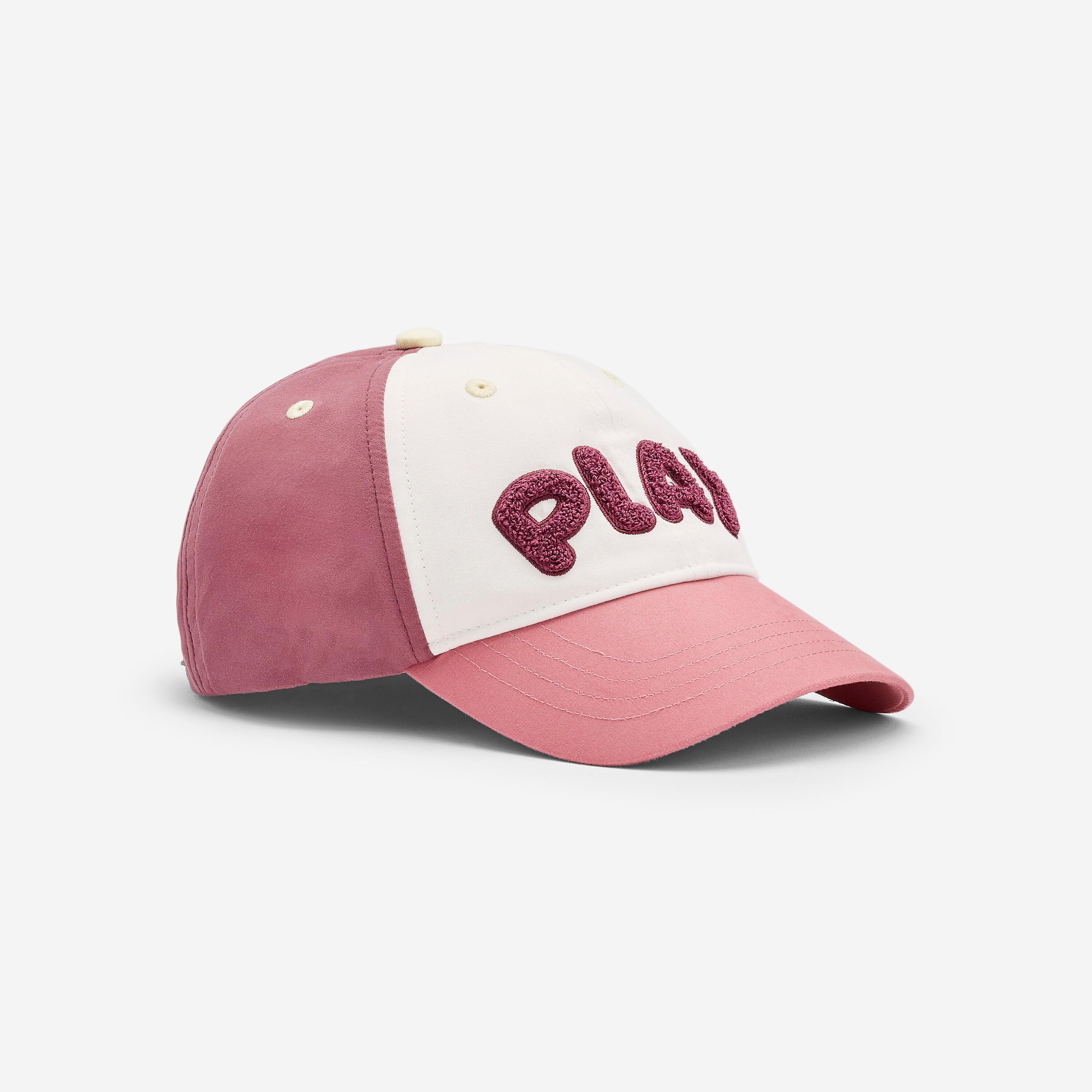 Cap Baby verstellbar - rosa/weiß