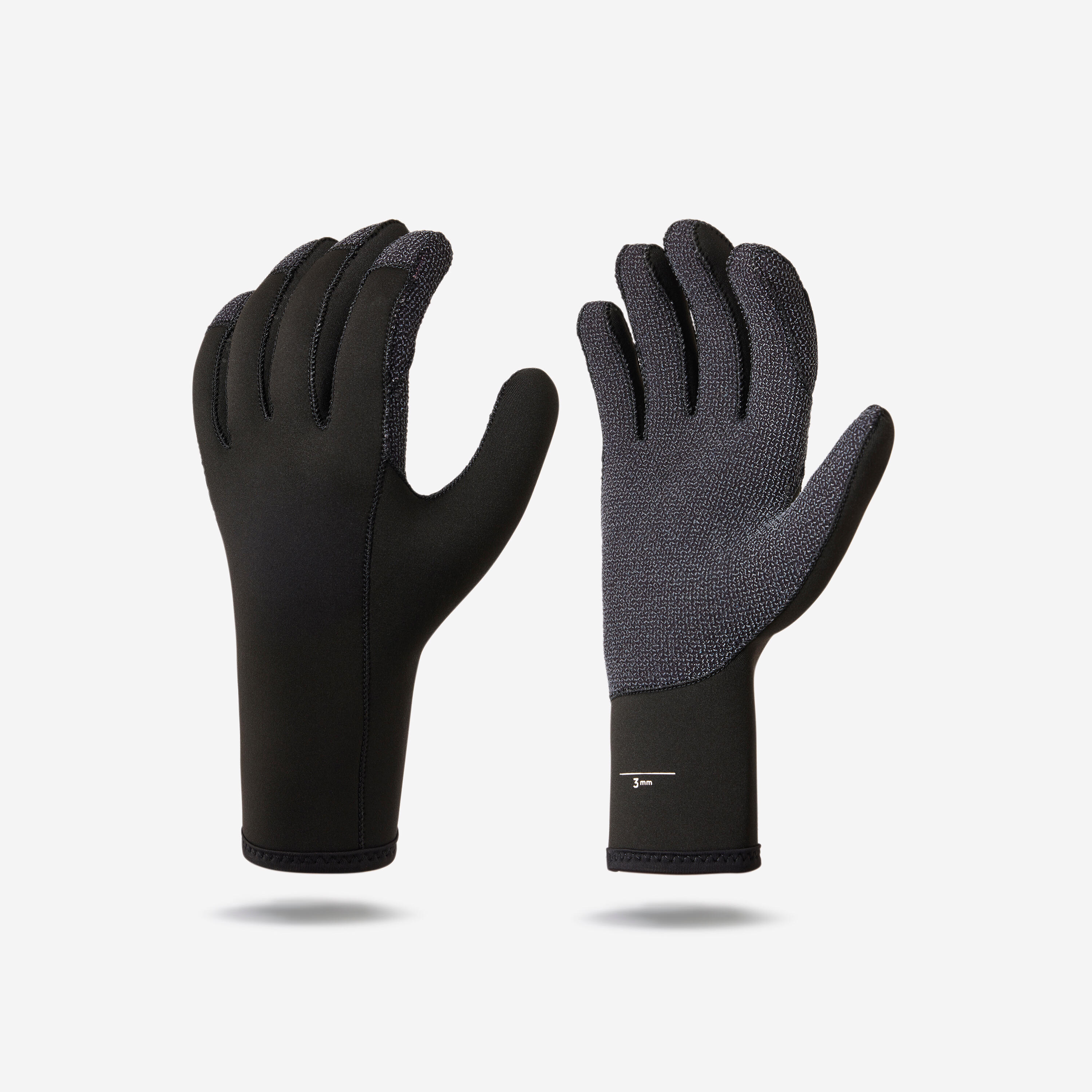 Neoprenhandschuhe Tauchen Resist 3 mm Kevlar-Verstärkung schwarz