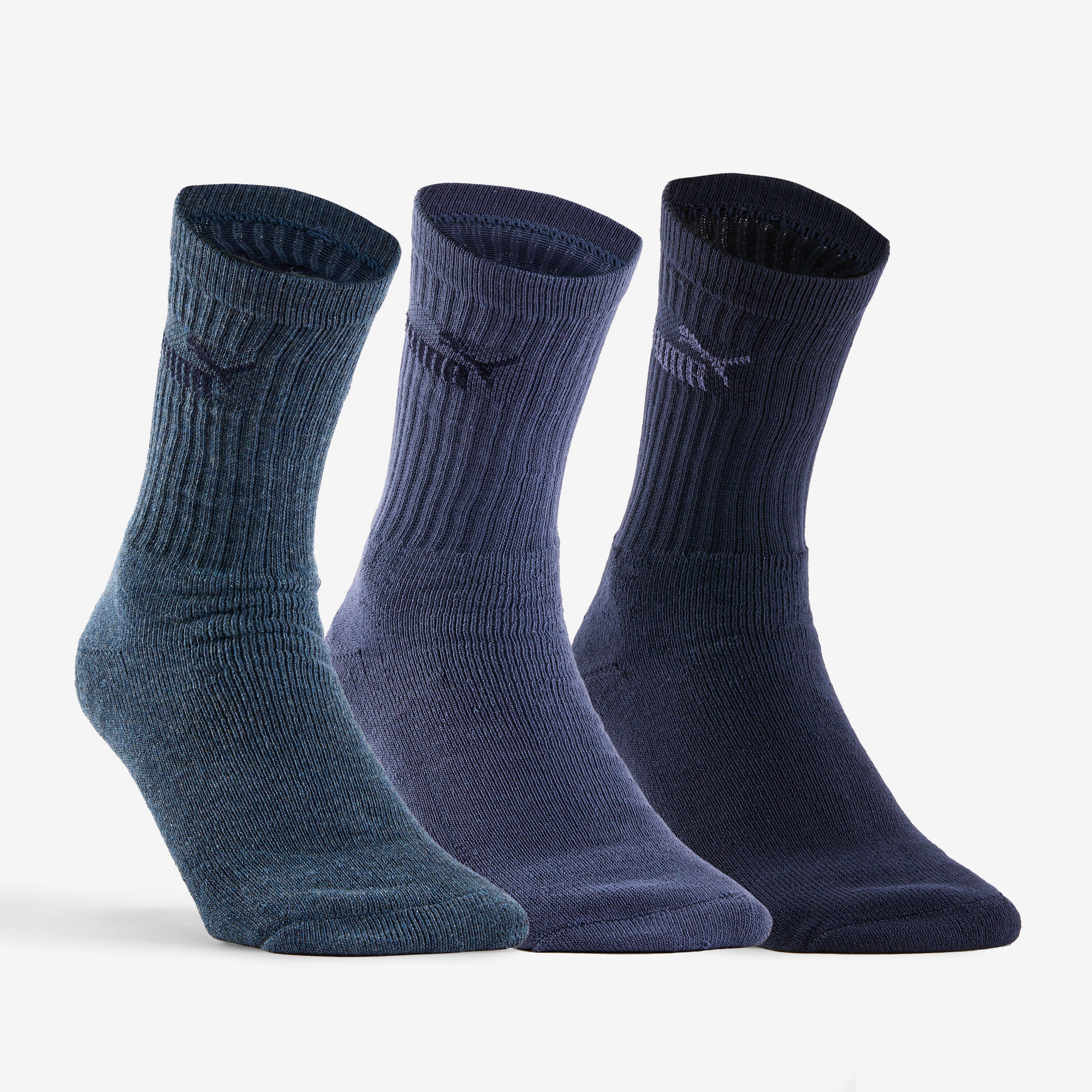 Sportsocken High 3er Pack - marineblau