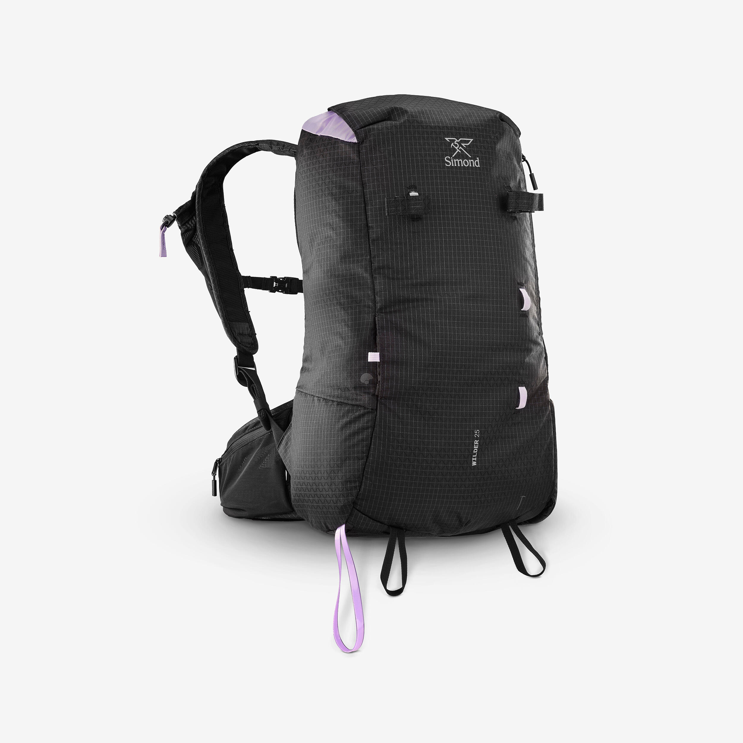 Skirucksack Tourenrucksack - Wilder 25 L schwarz