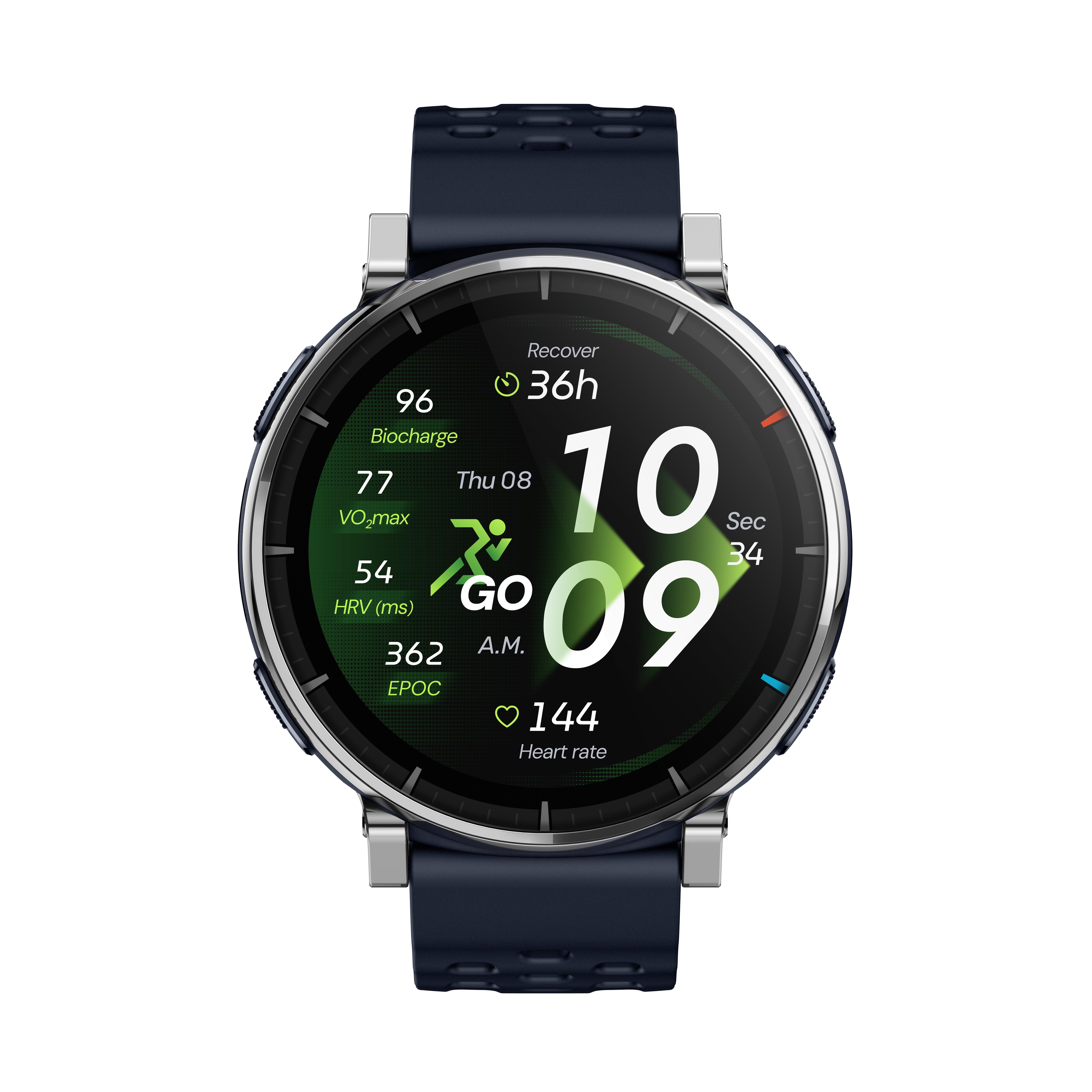 Active 3 Premium GPS Uhr Atlas Blue