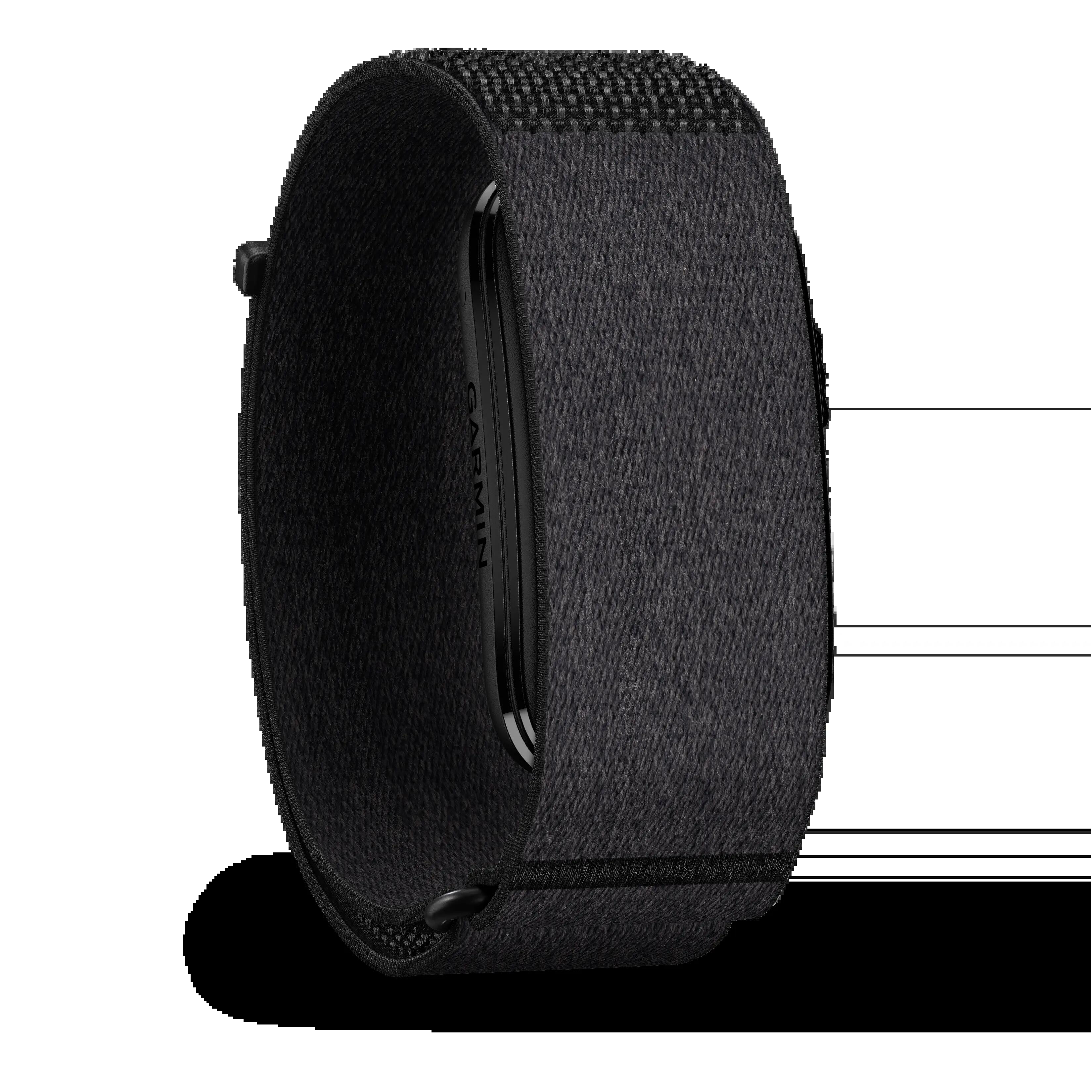 Garmin Fitness Tracker Sport & Gesundheit L/XL - Cirqa™ Smart Band schwarz