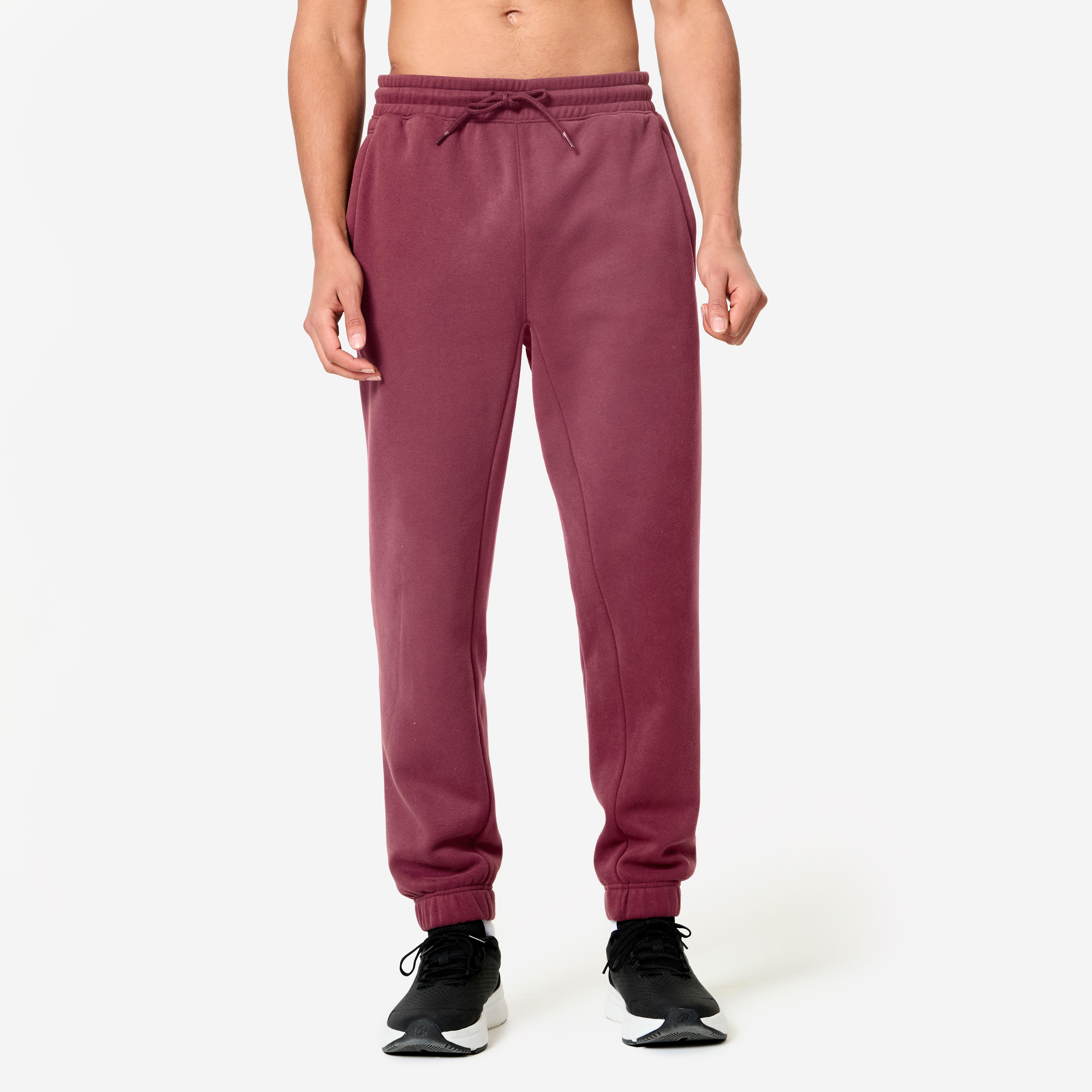 Jogginghose Herren warm - bordeaux