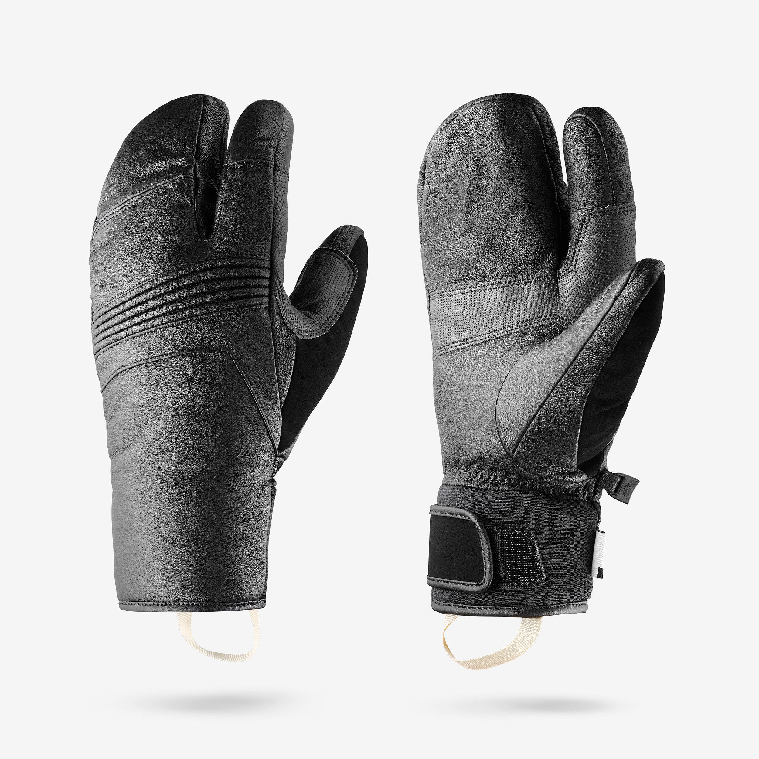 Skihandschuhe Erwachsene - Lobster 900 schwarz