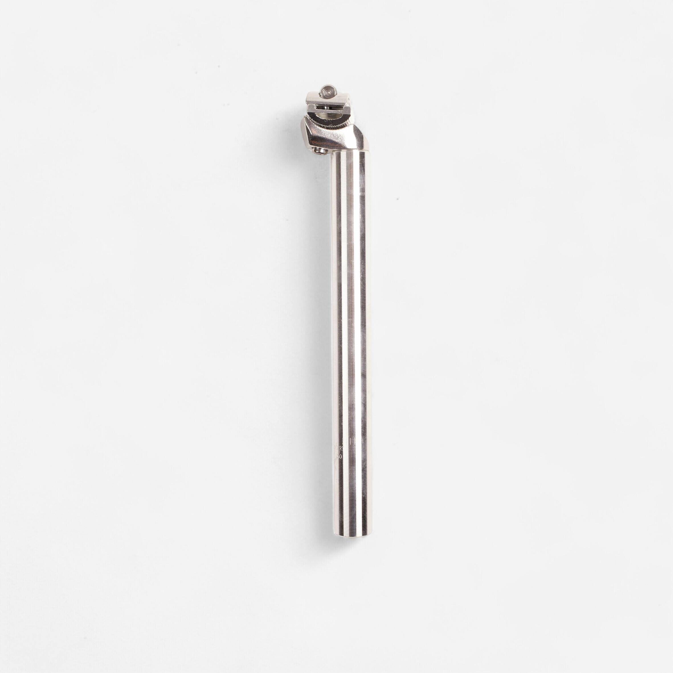 Sattelstütze 28,6x300mm silber