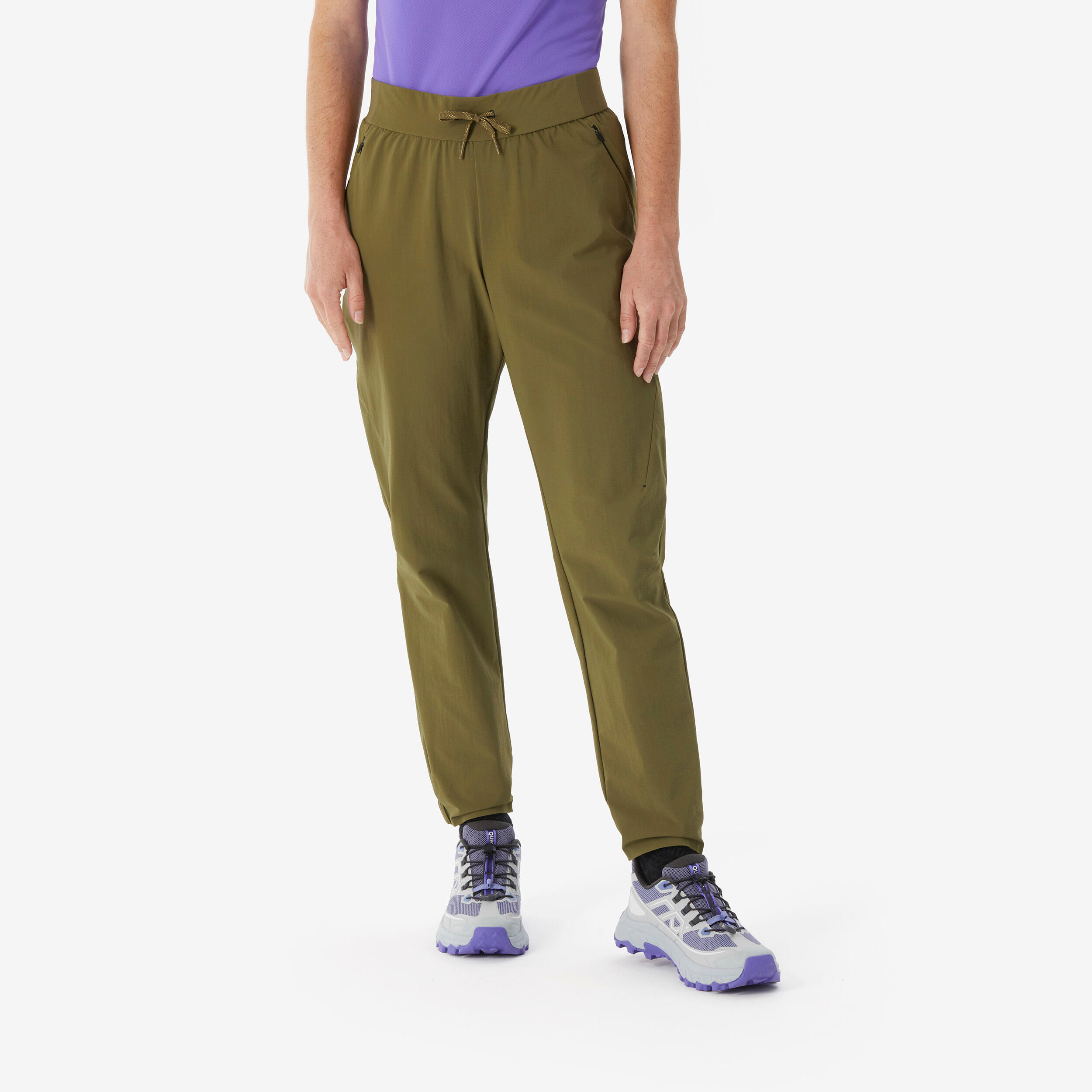 Wanderhose Damen leicht - MH500 khaki