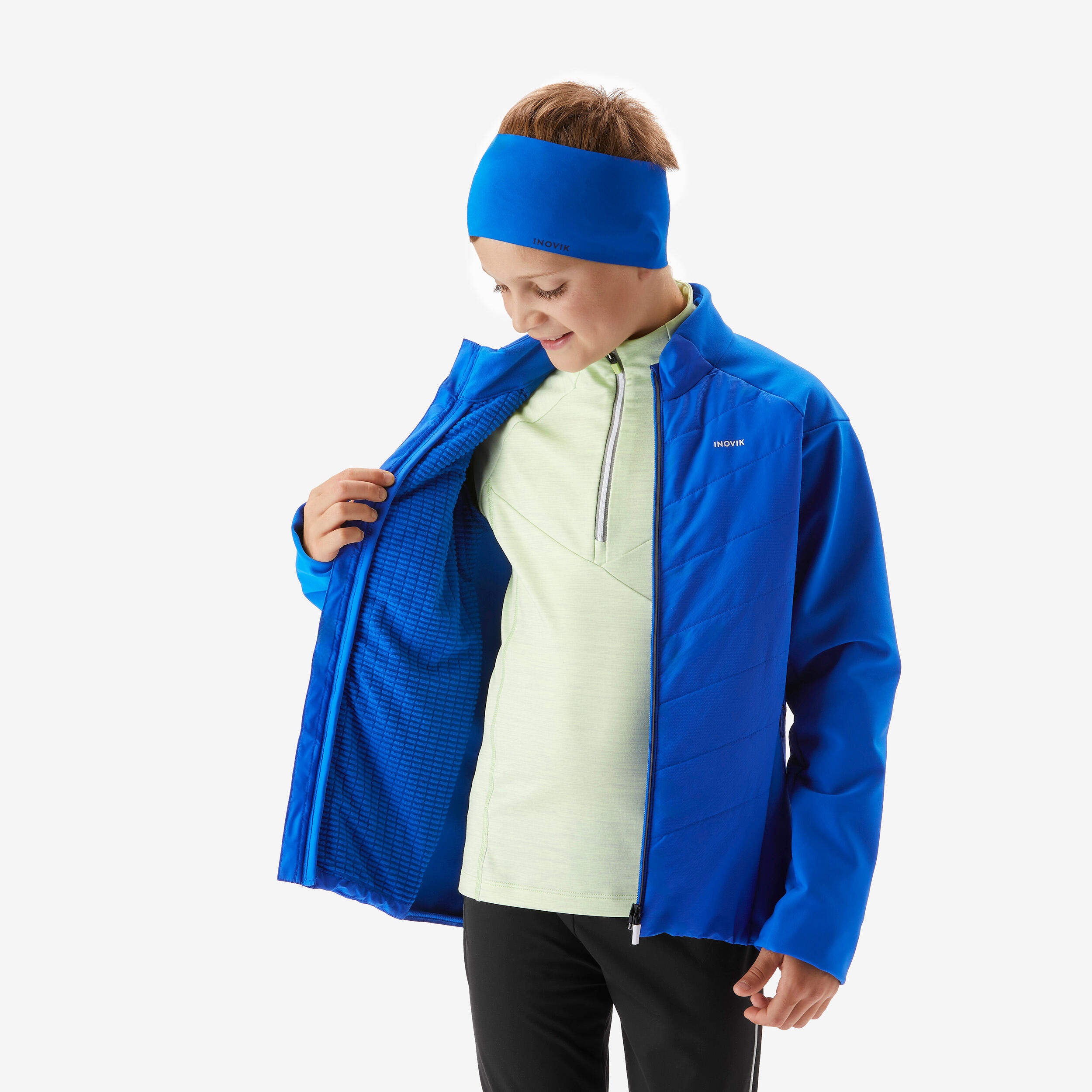 Langlaufjacke Kinder - 550 blau
