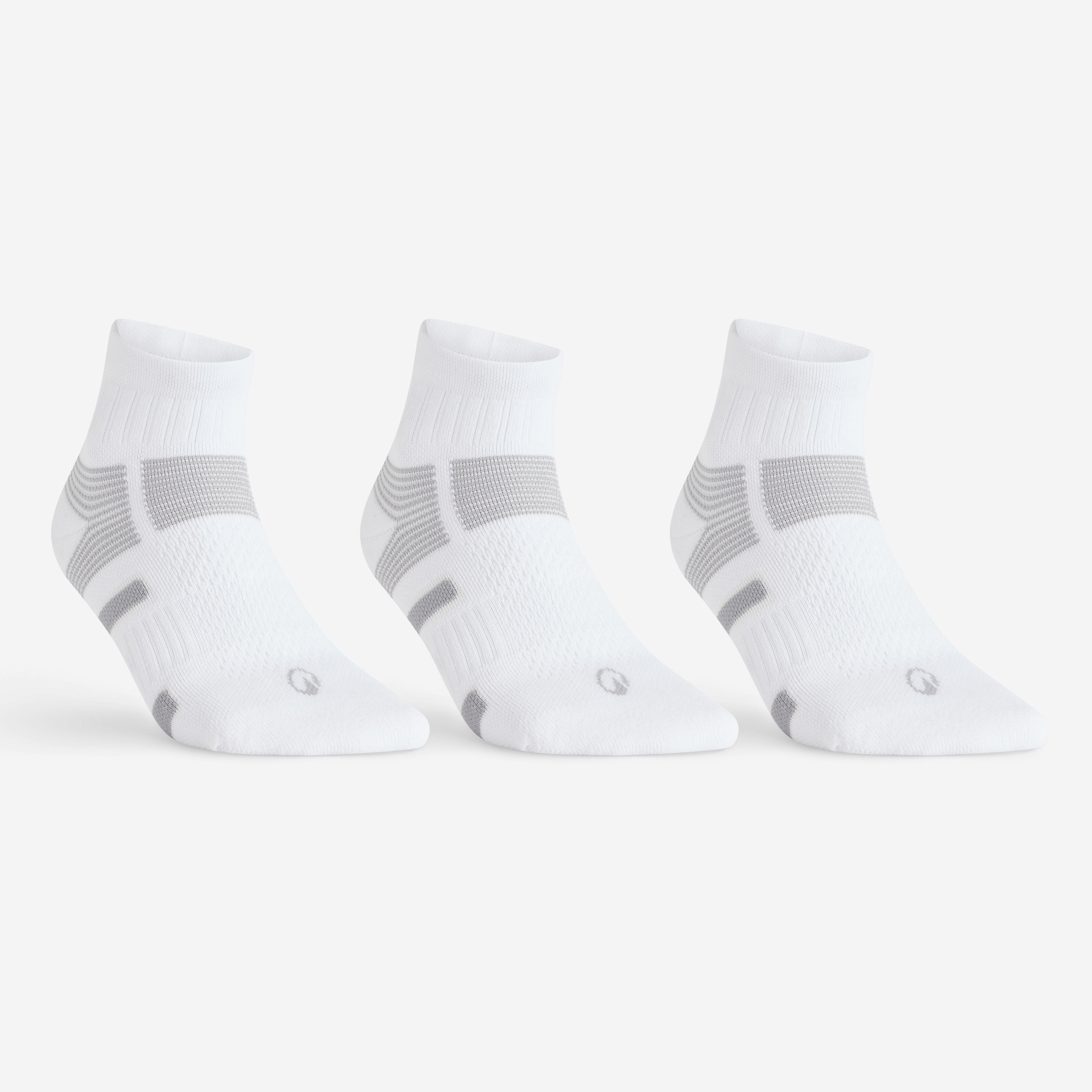 Tennissocken Mid 3er Pack - RS560 weiß/grau