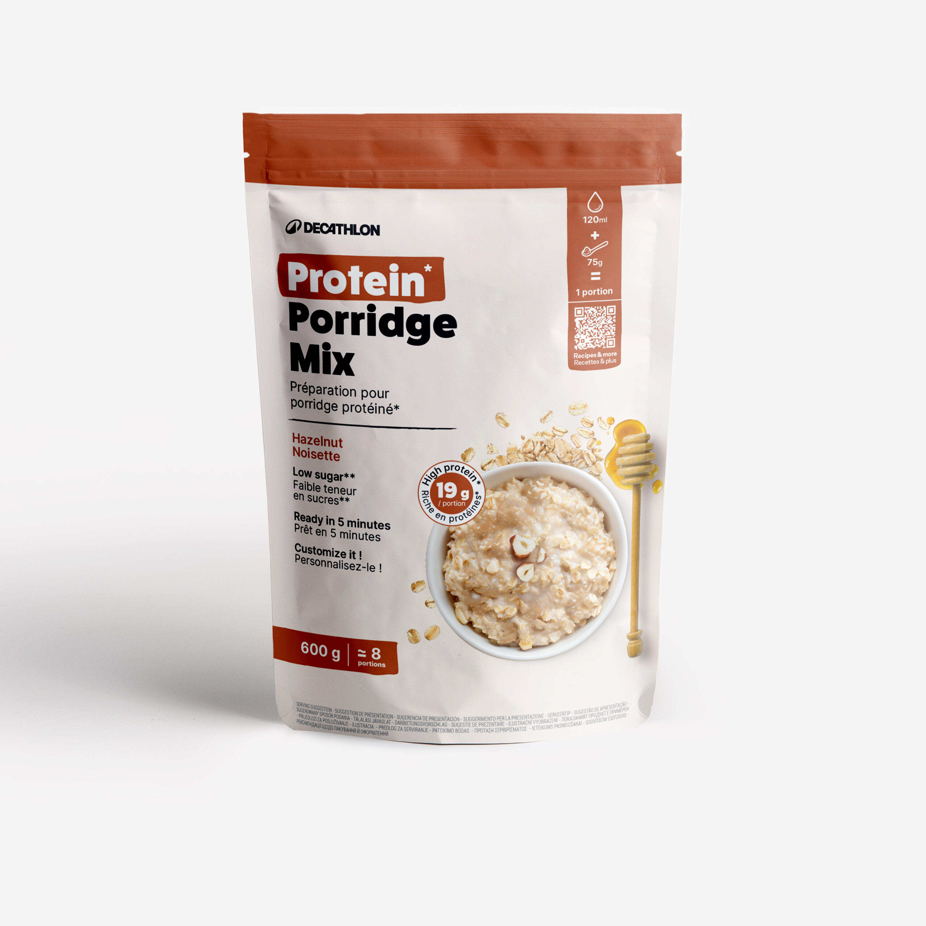 Porridge proteinhaltig Haselnuss 600 g
