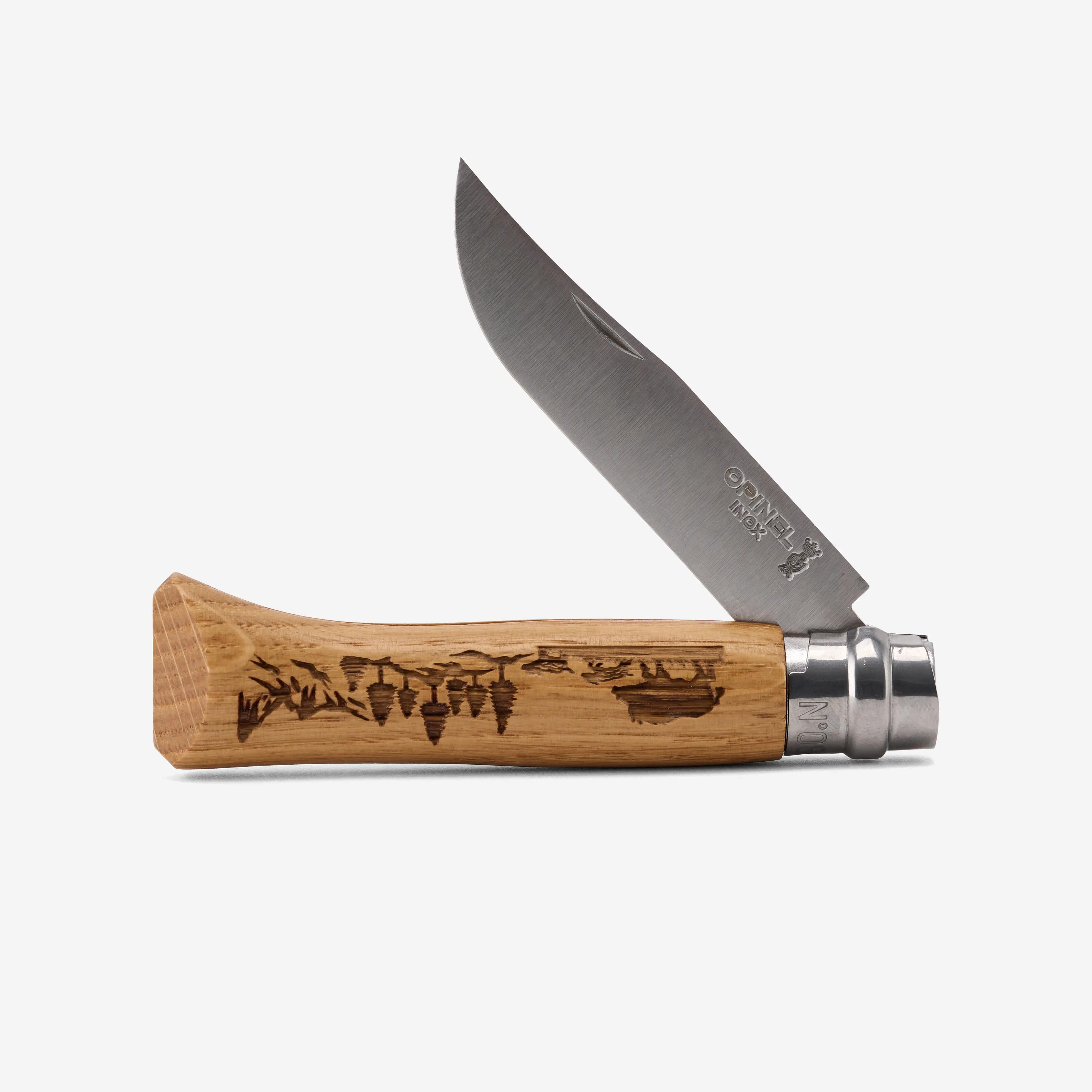 Taschenmesser Nr. 8 Wildschweingravur