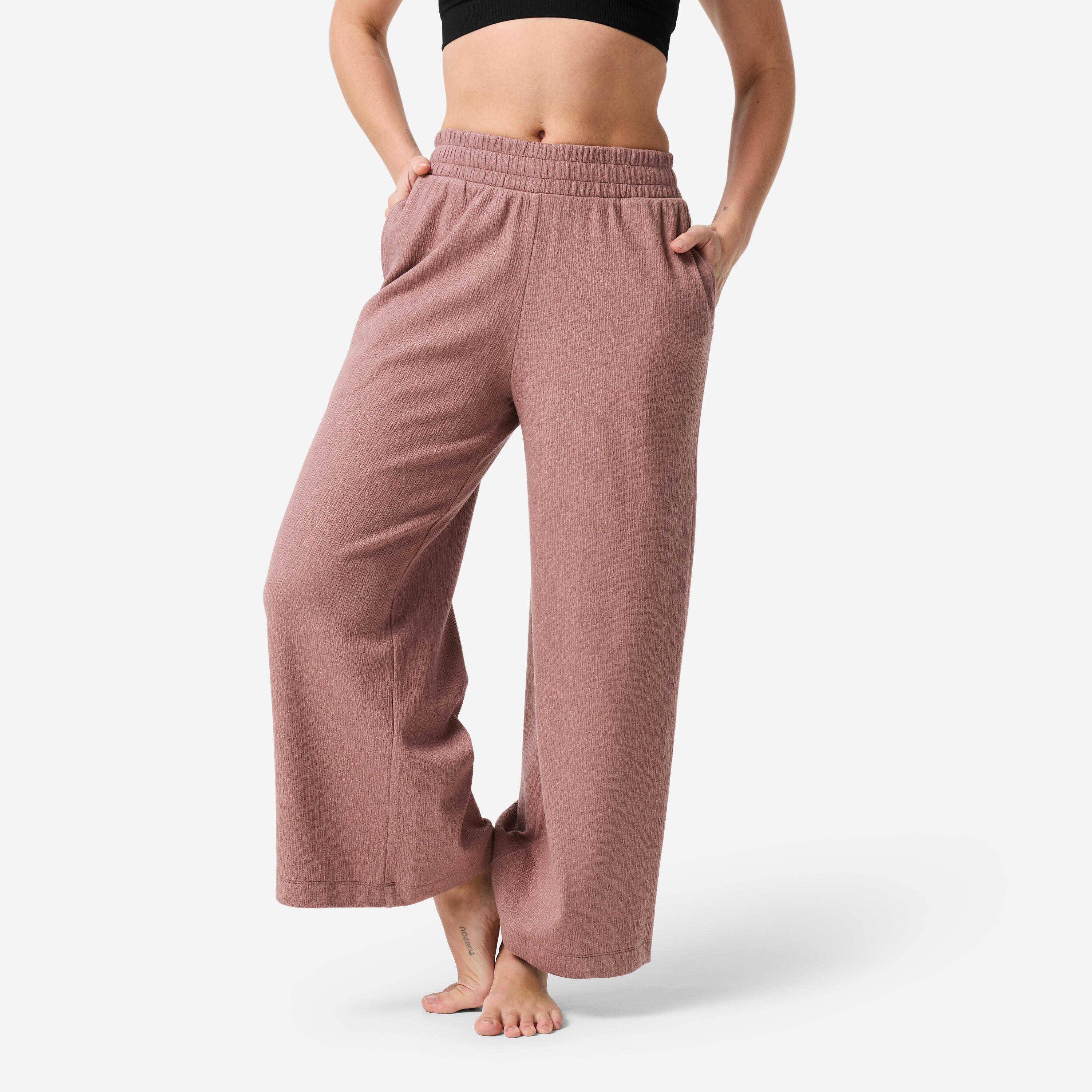 Yogahose Damen Retreat - taupe