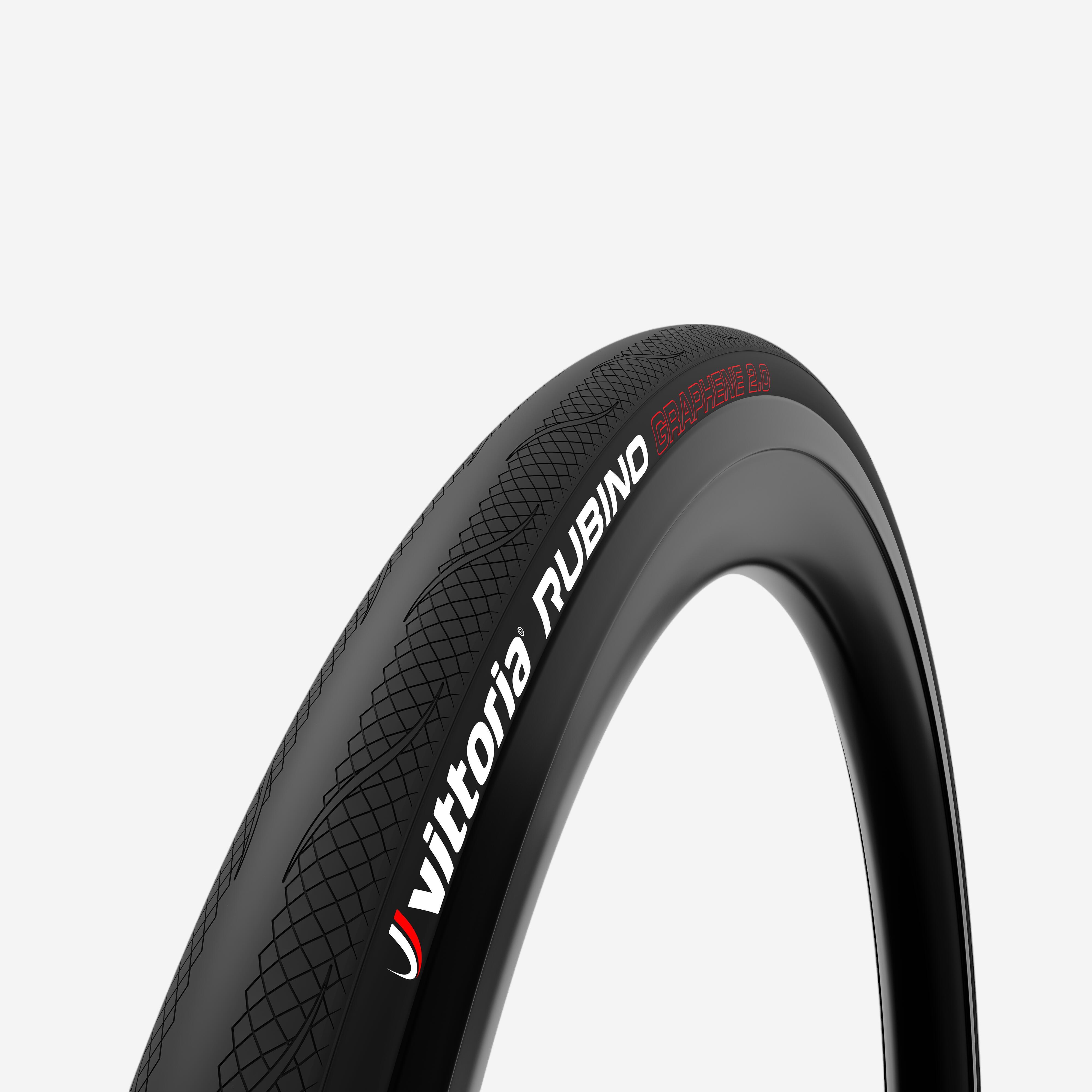 Faltreifen Rennrad Tubeless Ready Vittoria Rubino IV 700×25 schwarz