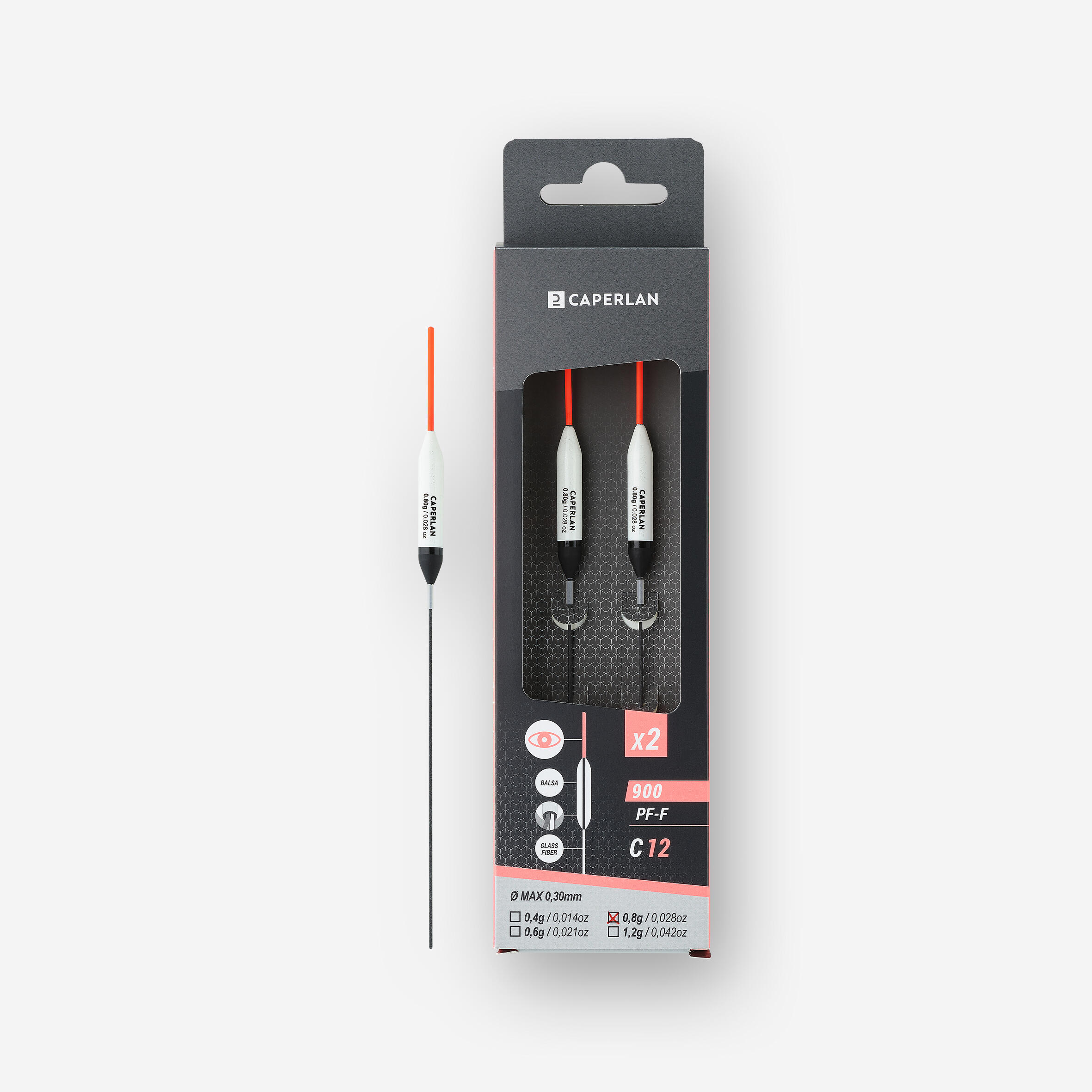 Posen Karpfenstippen PF F900 C12 0,8 g 2 Stk.