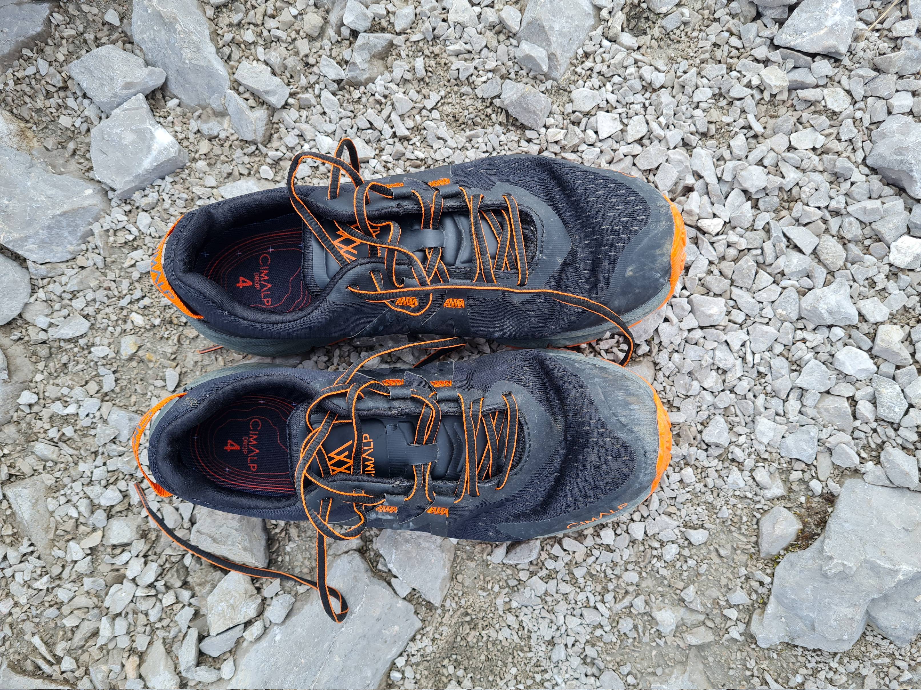 Übersicht des Trail Schuhes