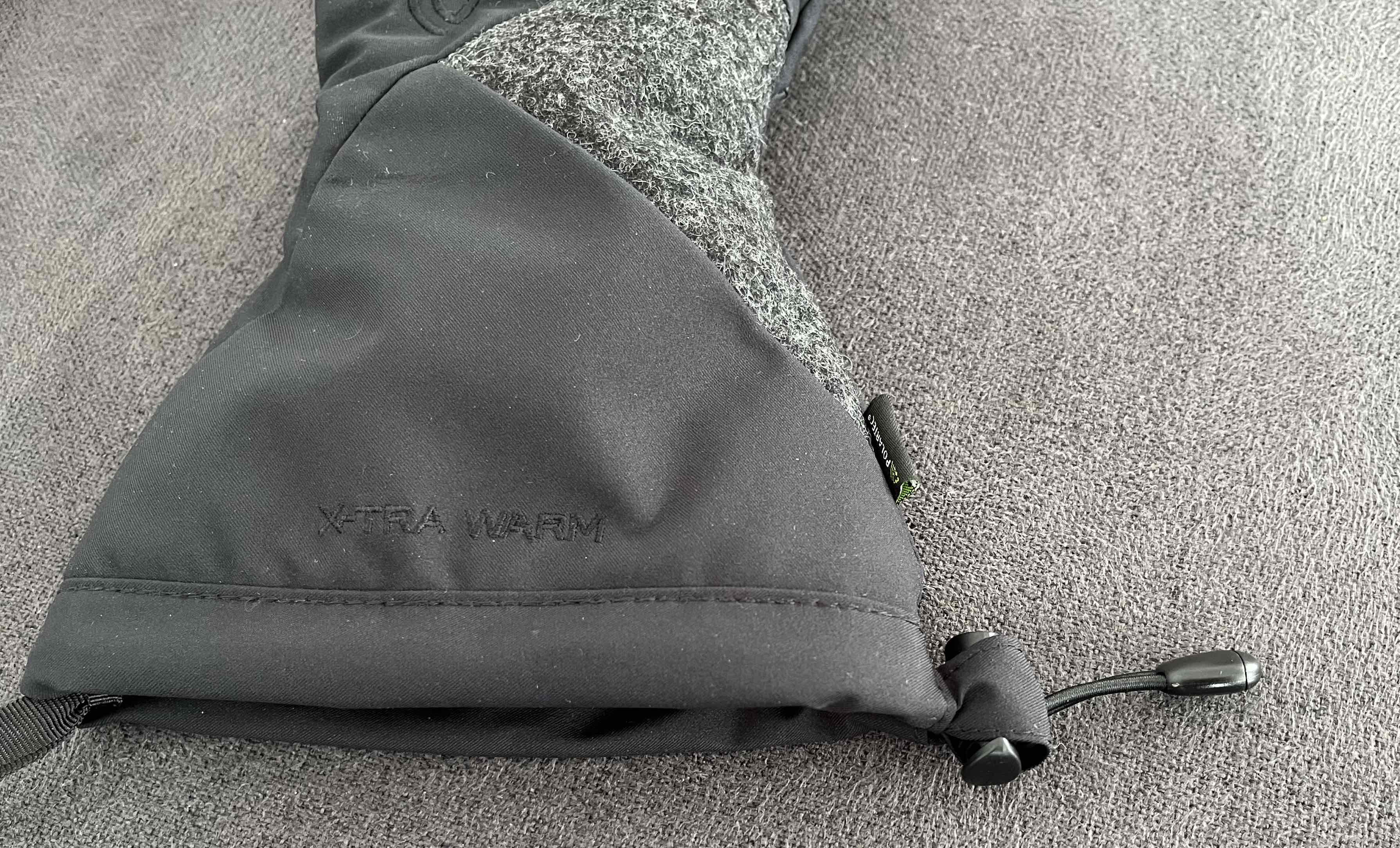 lange Manschette mit Regulierung