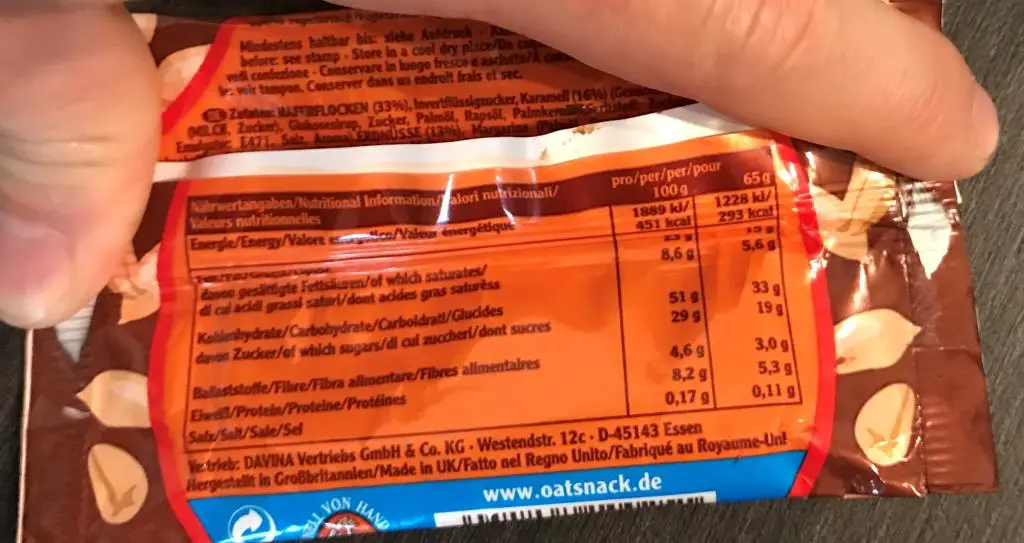 OatSnack Erdnuss-Karamell
