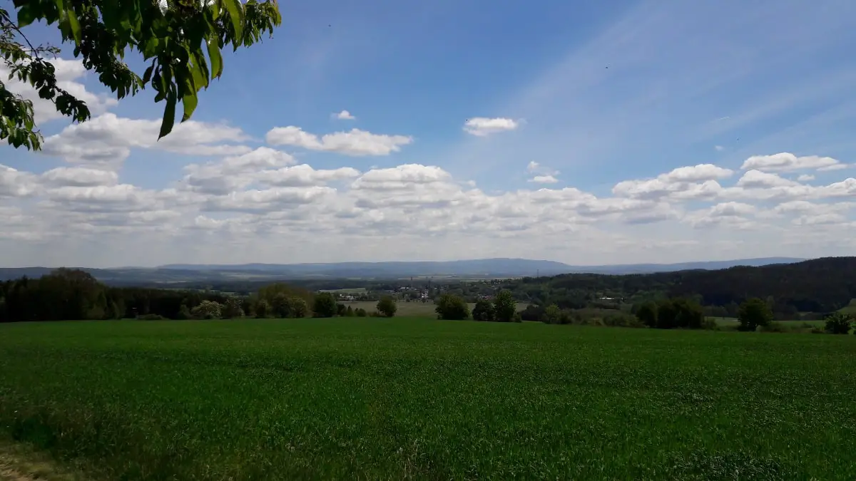 Auf dem Weg nach Bad Brambach